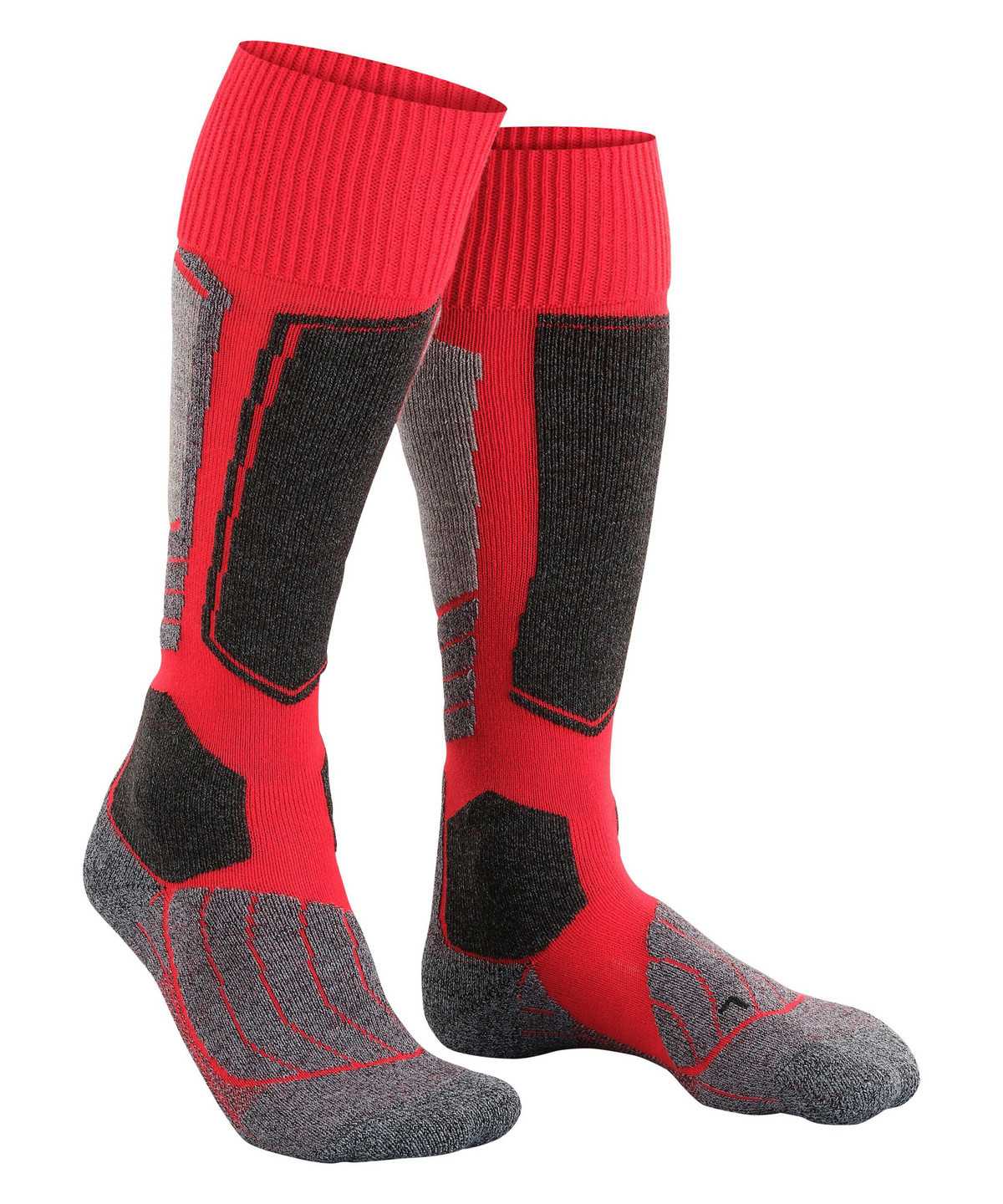 Falke SK1 Comfort Skiing Knee-high Socks Zokni Férfi Piros | TLZM-92410