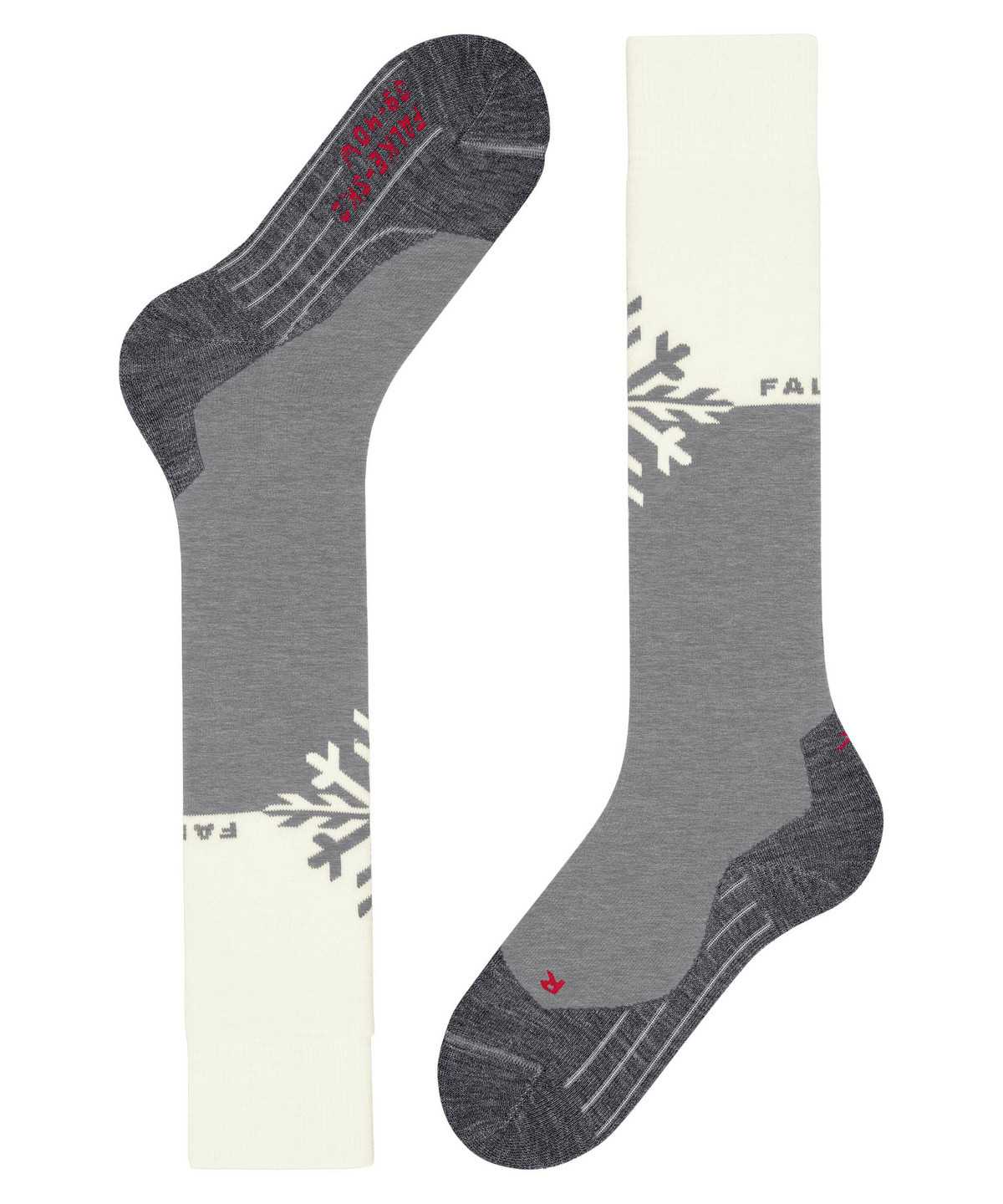 Falke SK2 Intermediate Skiing Knee-high Socks Sports Socks Női Szürke | MTNP-20613