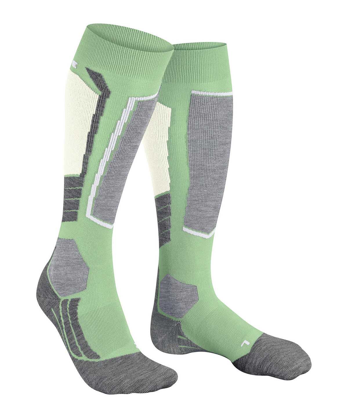 Falke SK2 Intermediate Skiing Knee-high Socks Sports Socks Női Zöld | BERM-08415