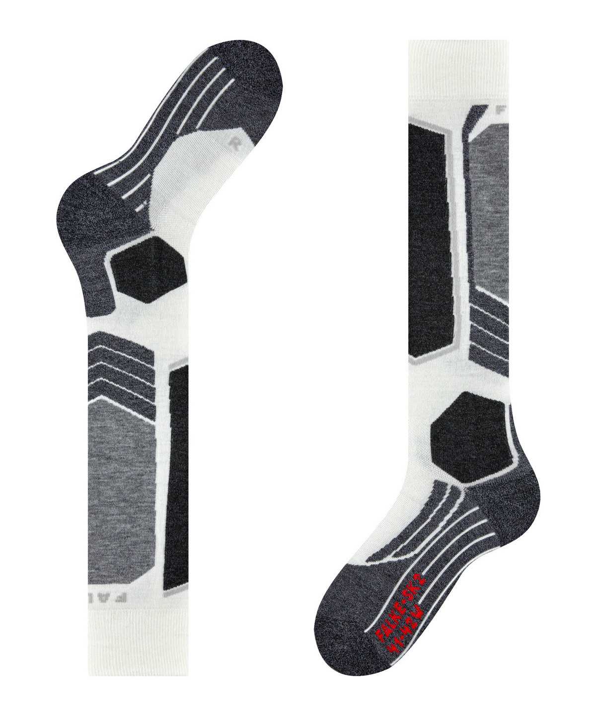 Falke SK2 Intermediate Skiing Knee-high Socks Sports Socks Női Fehér | SFCR-17452