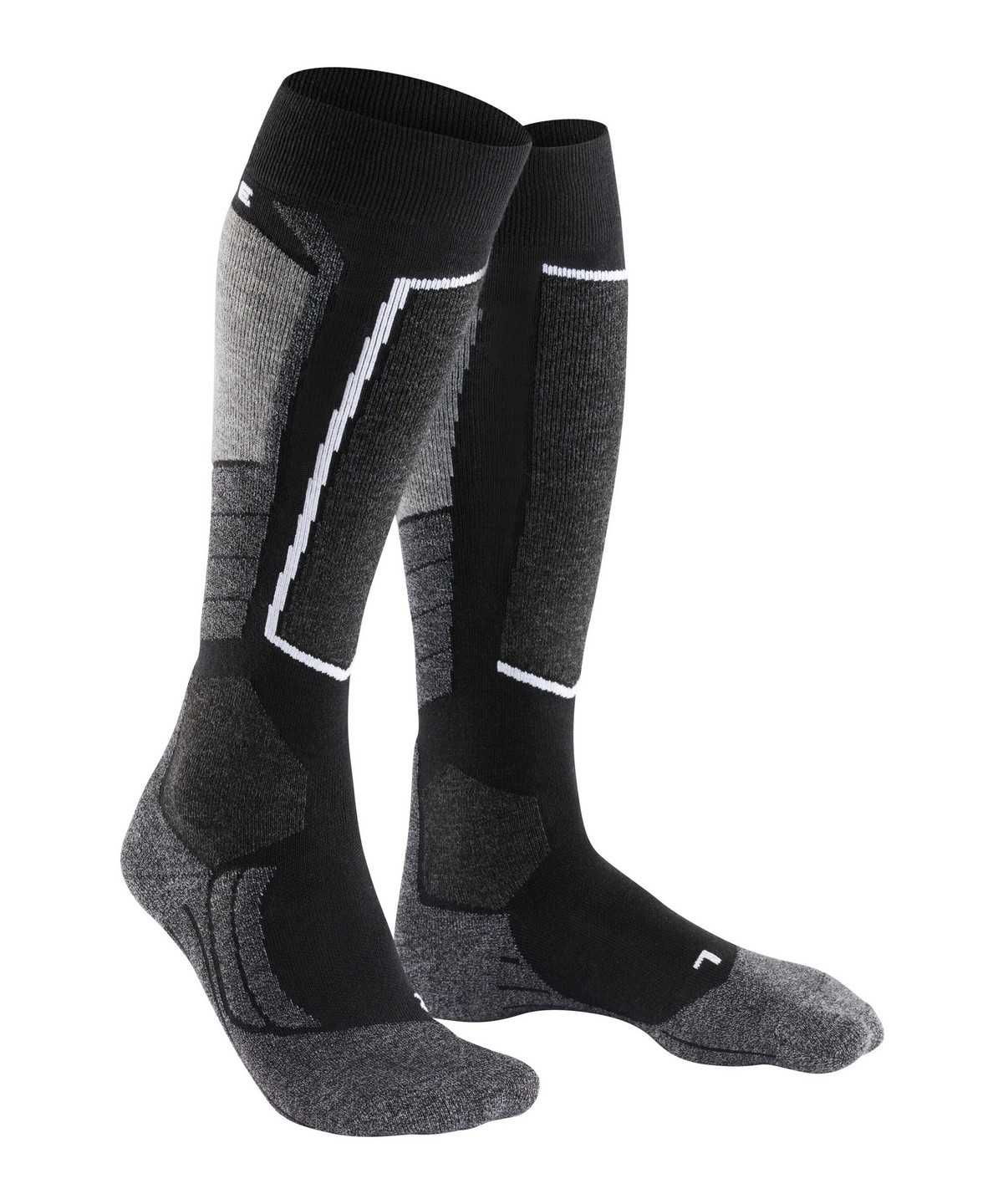 Falke SK2 Intermediate Skiing Knee-high Socks Sports Socks Női Fekete | ZXED-97380