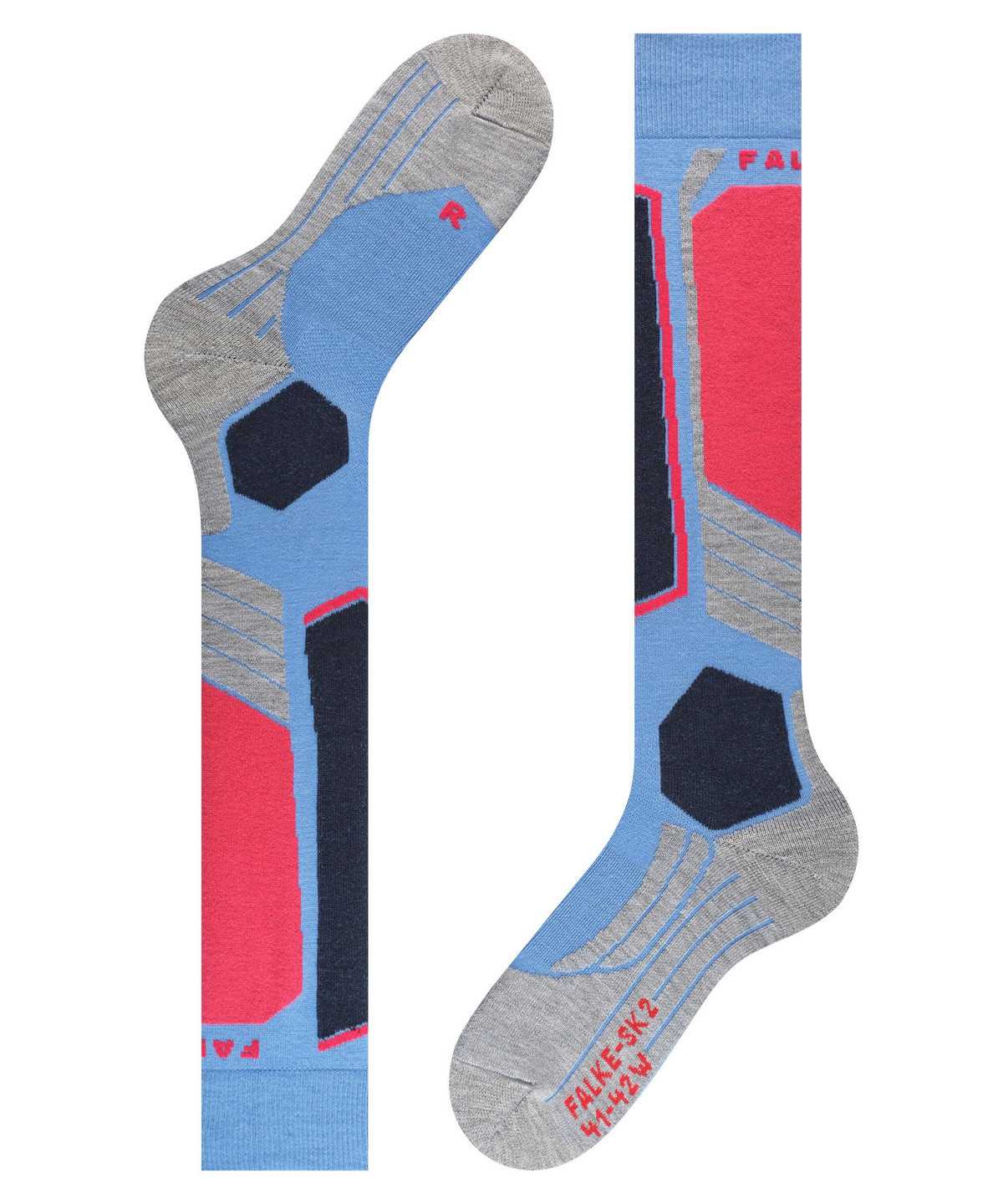 Falke SK2 Intermediate Skiing Knee-high Socks Sports Socks Női Kék | JSVP-83061