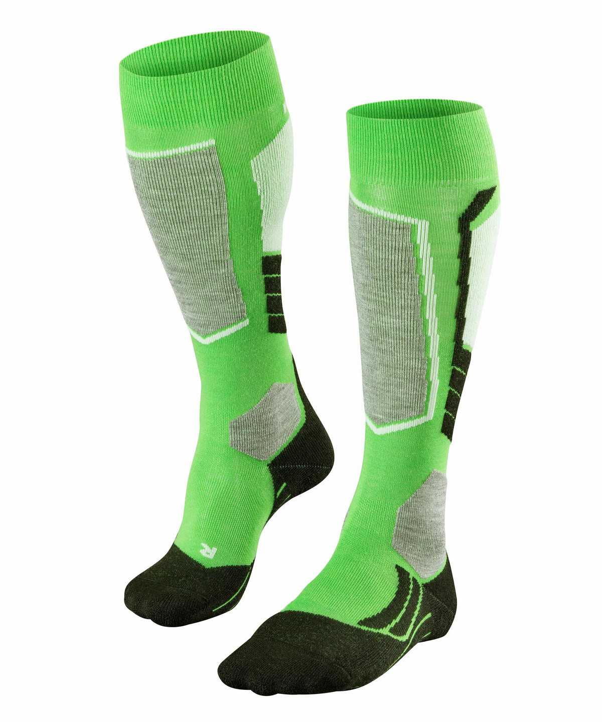 Falke SK2 Intermediate Skiing Knee-high Socks Sports Socks Női Zöld | OBMD-97258