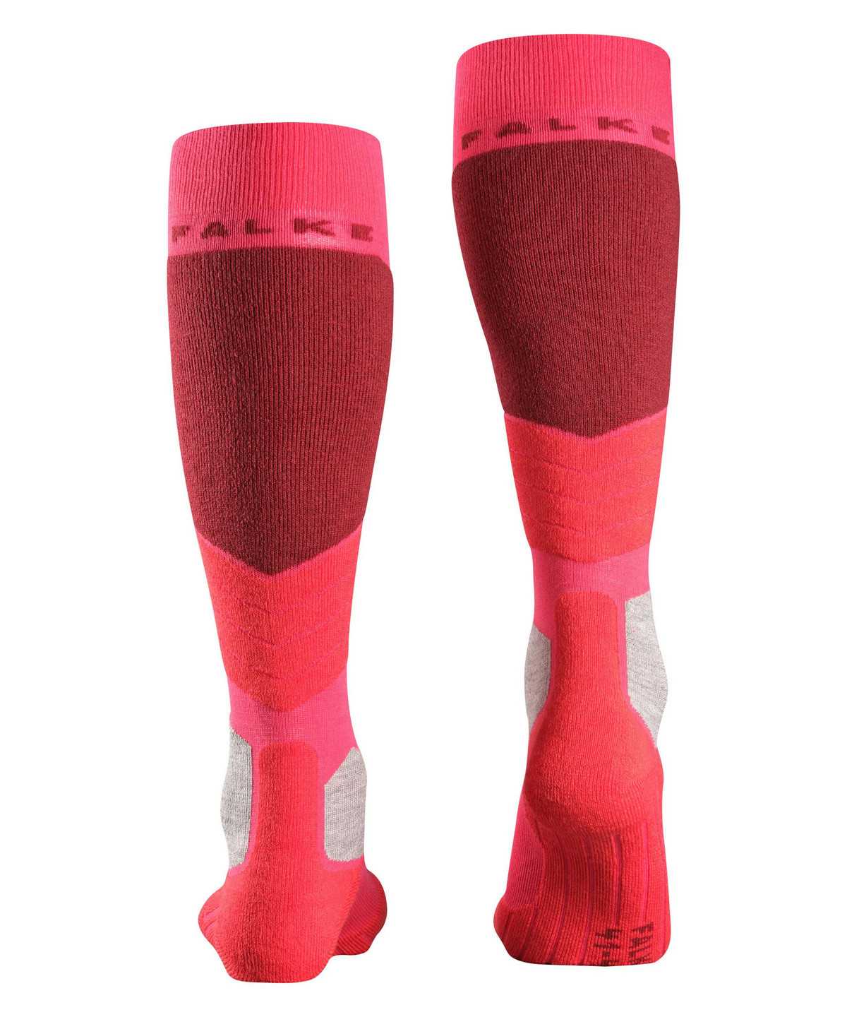 Falke SK2 Intermediate Skiing Knee-high Socks Sports Socks Női Piros | LZYO-04298