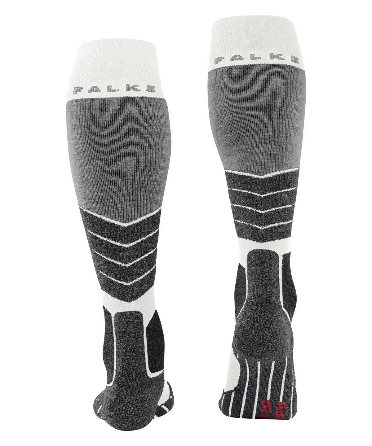 Falke SK2 Intermediate Vegan Skiing Knee-high Socks Sports Socks Női Fehér | QBHU-62571