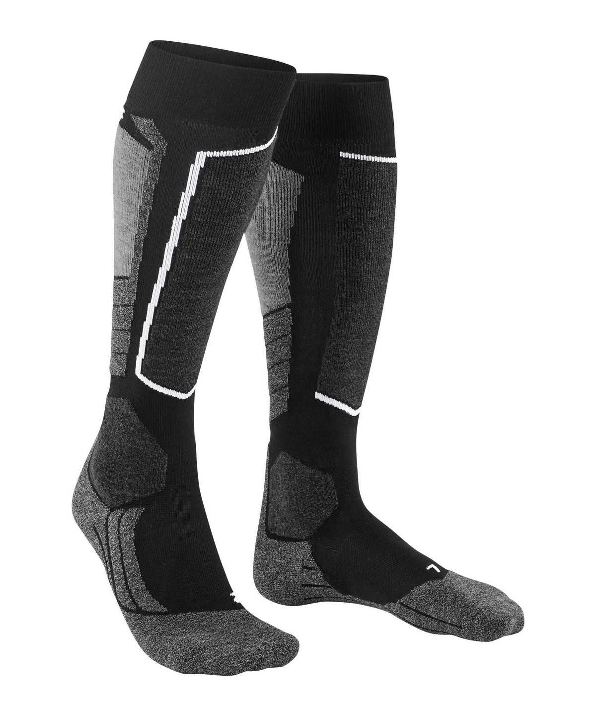 Falke SK2 Intermediate Vegan Skiing Knee-high Socks Sports Socks Női Fekete | ZKRB-58162