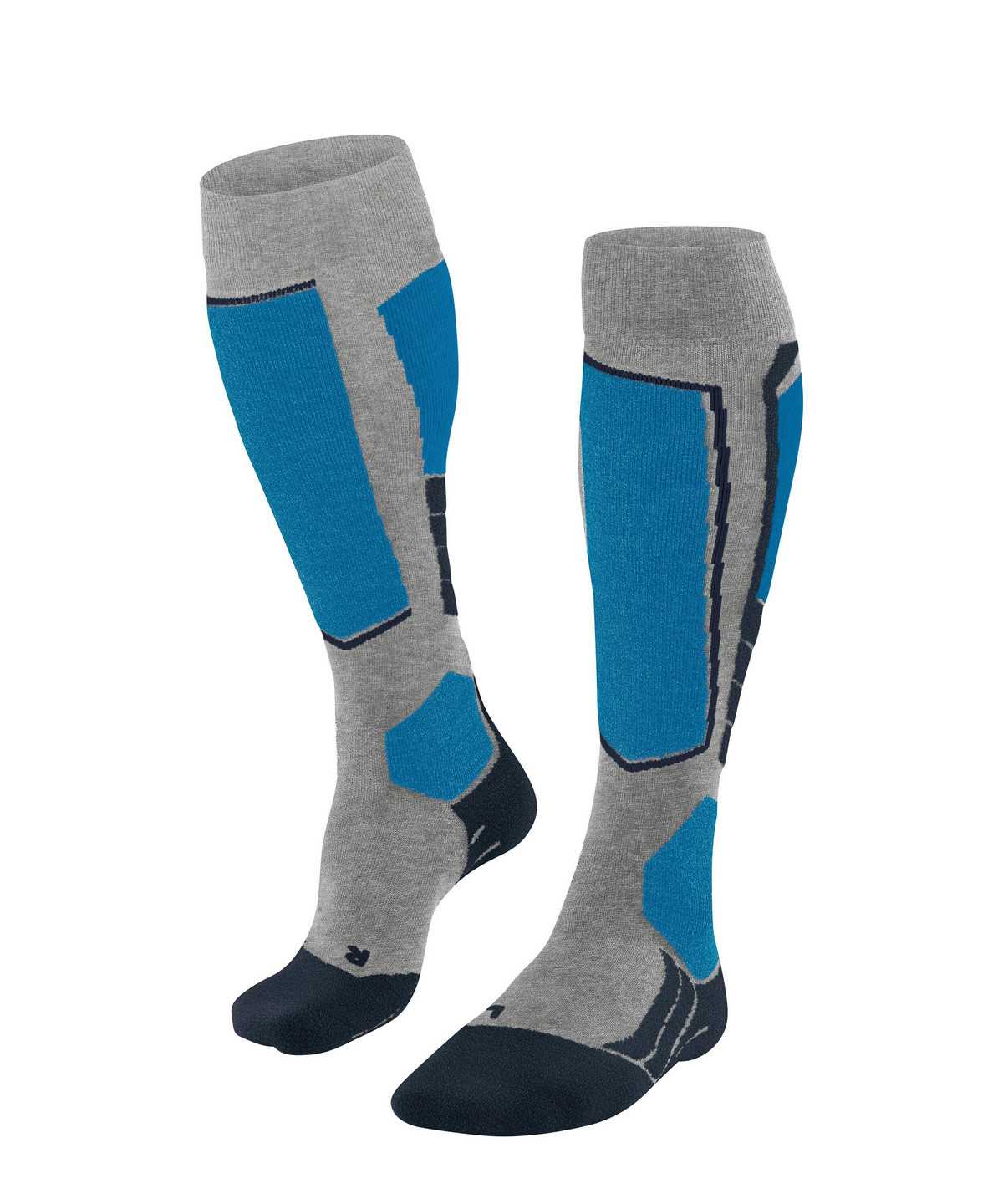 Falke SK2 Intermediate Vegan Skiing Knee-high Socks Zokni Férfi Szürke | LUDQ-52346