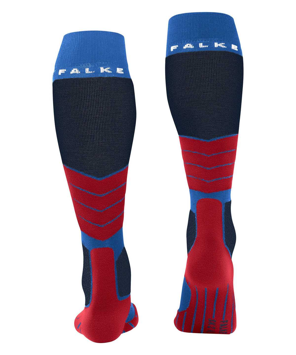 Falke SK2 Intermediate Vegan Skiing Knee-high Socks Zokni Férfi Kék | UHNP-59814