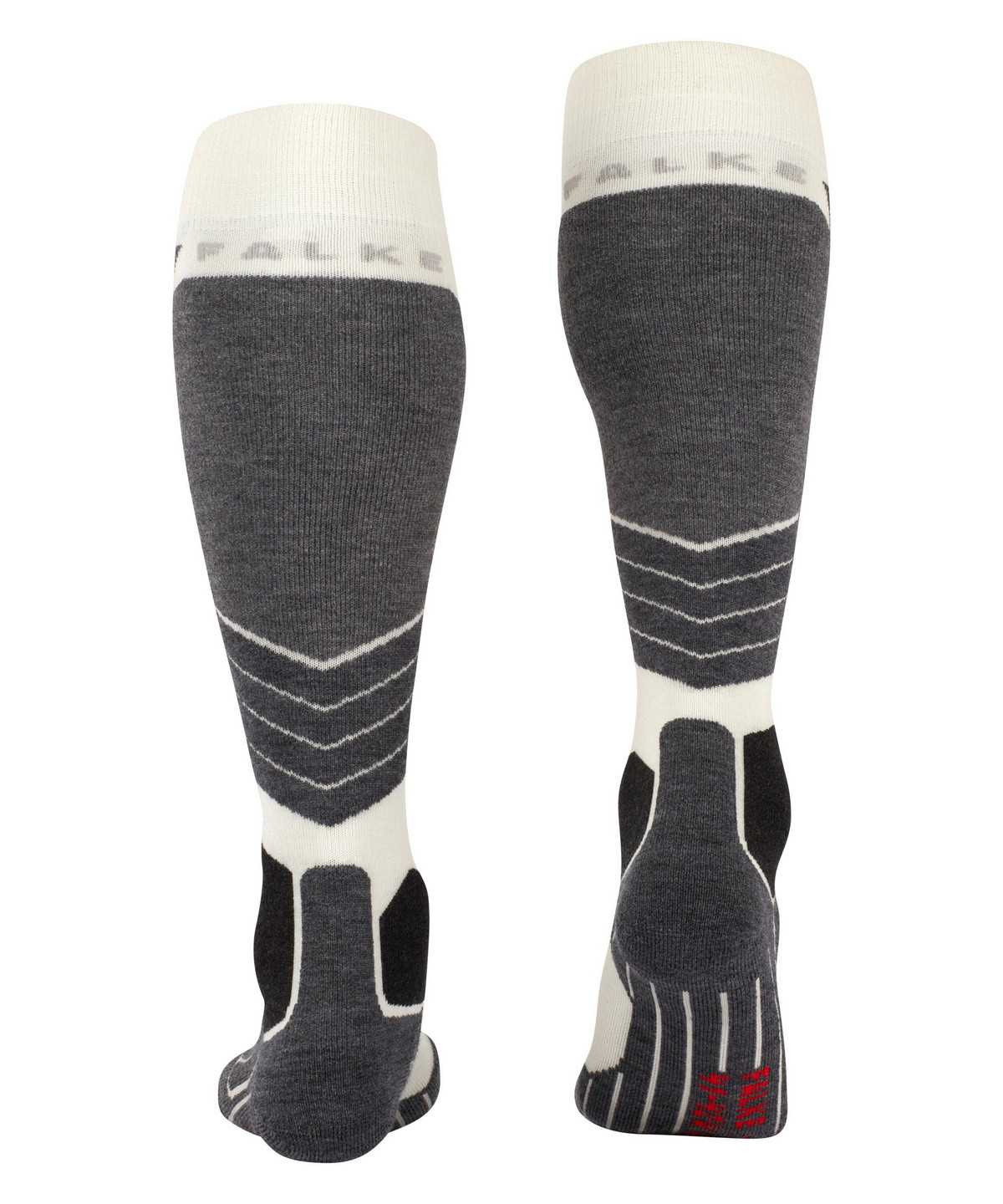 Falke SK2 Intermediate Wool Skiing Knee-high Socks Sports Socks Női Fehér | BHYF-18523