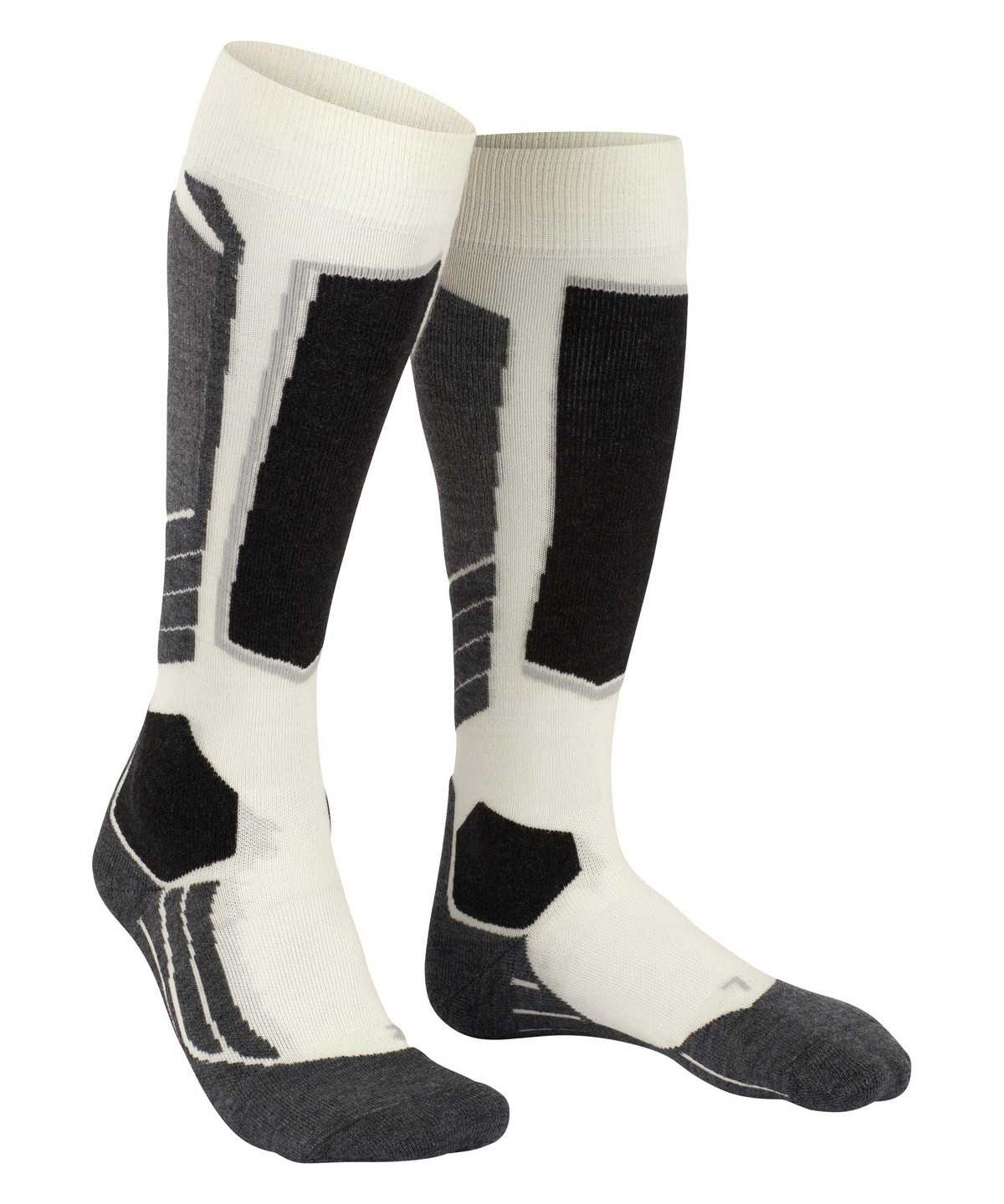 Falke SK2 Intermediate Wool Skiing Knee-high Socks Sports Socks Női Fehér | BHYF-18523