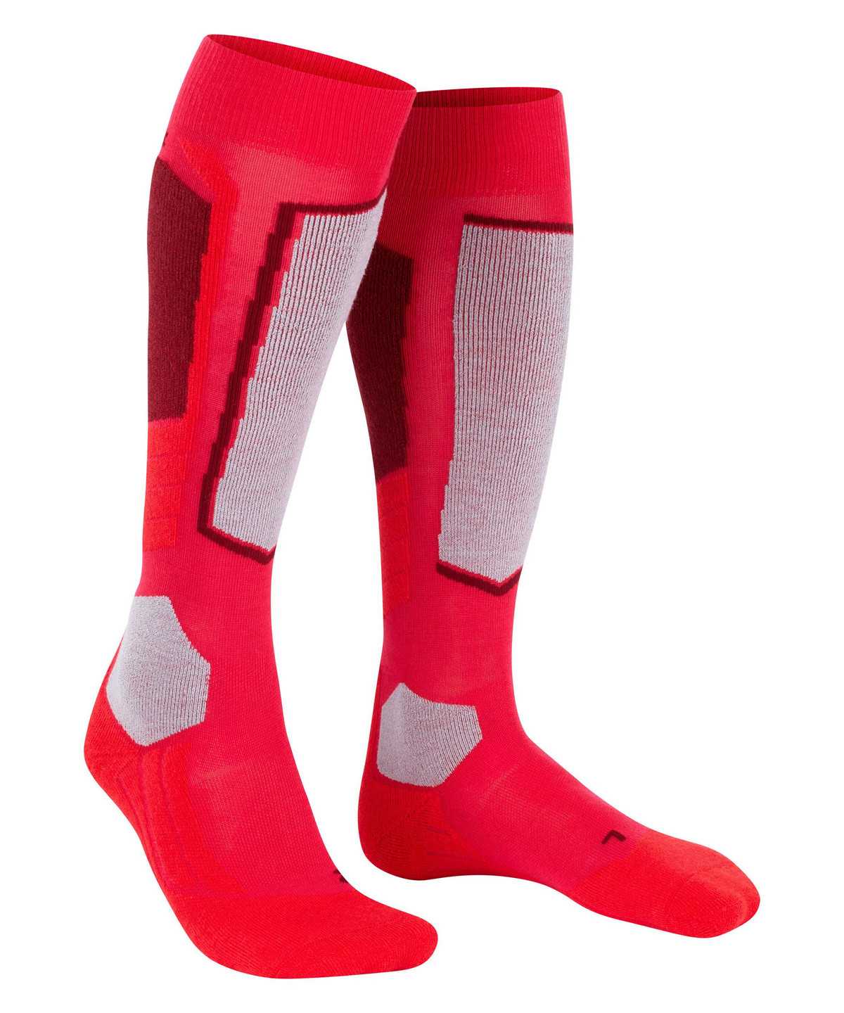 Falke SK2 Intermediate Wool Skiing Knee-high Socks Sports Socks Női Piros | ZRLA-39784