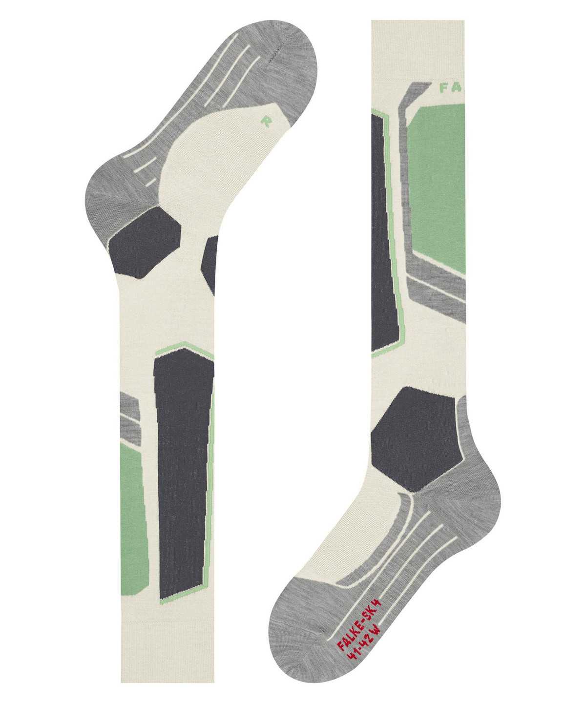 Falke SK4 Advanced Skiing Knee-high Socks Sports Socks Női Fehér | BMOF-65271