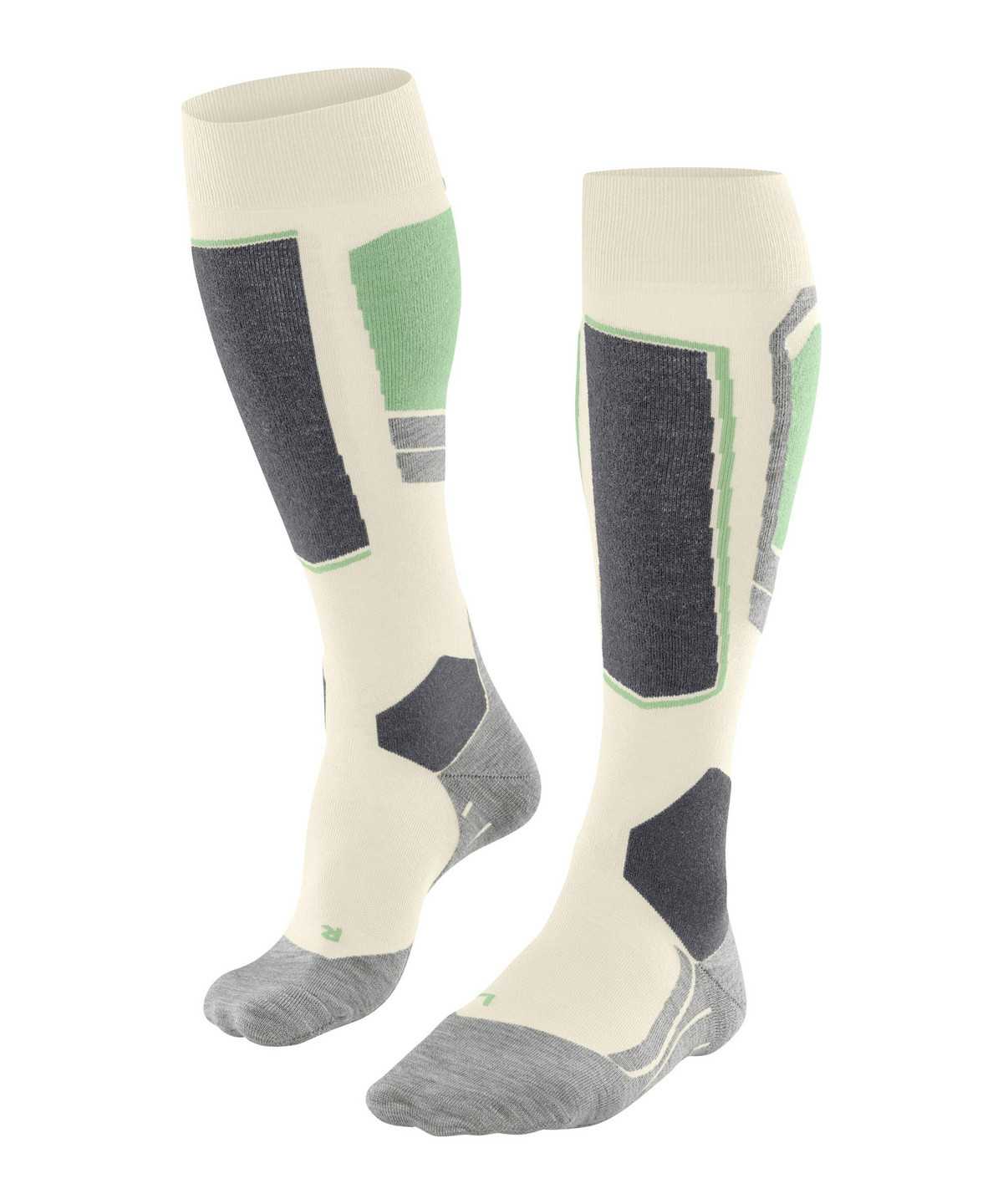 Falke SK4 Advanced Skiing Knee-high Socks Sports Socks Női Fehér | BMOF-65271