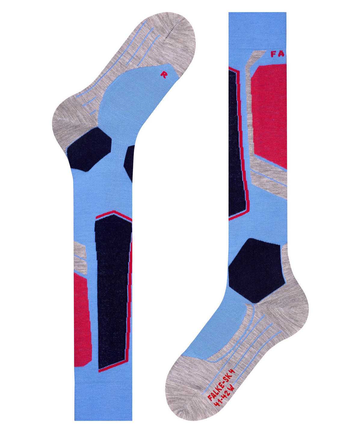 Falke SK4 Advanced Skiing Knee-high Socks Sports Socks Női Kék | AUID-72649