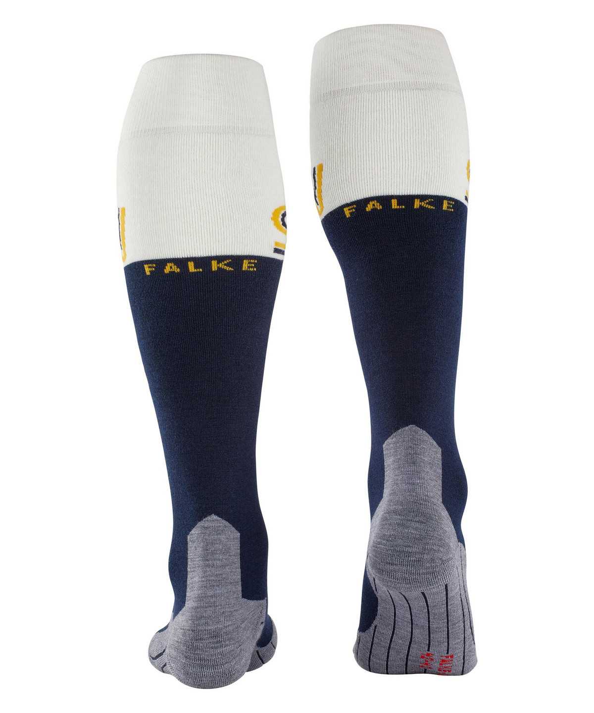 Falke SK4 Advanced Skiing Knee-high Socks Zokni Férfi Kék | KQAW-36254