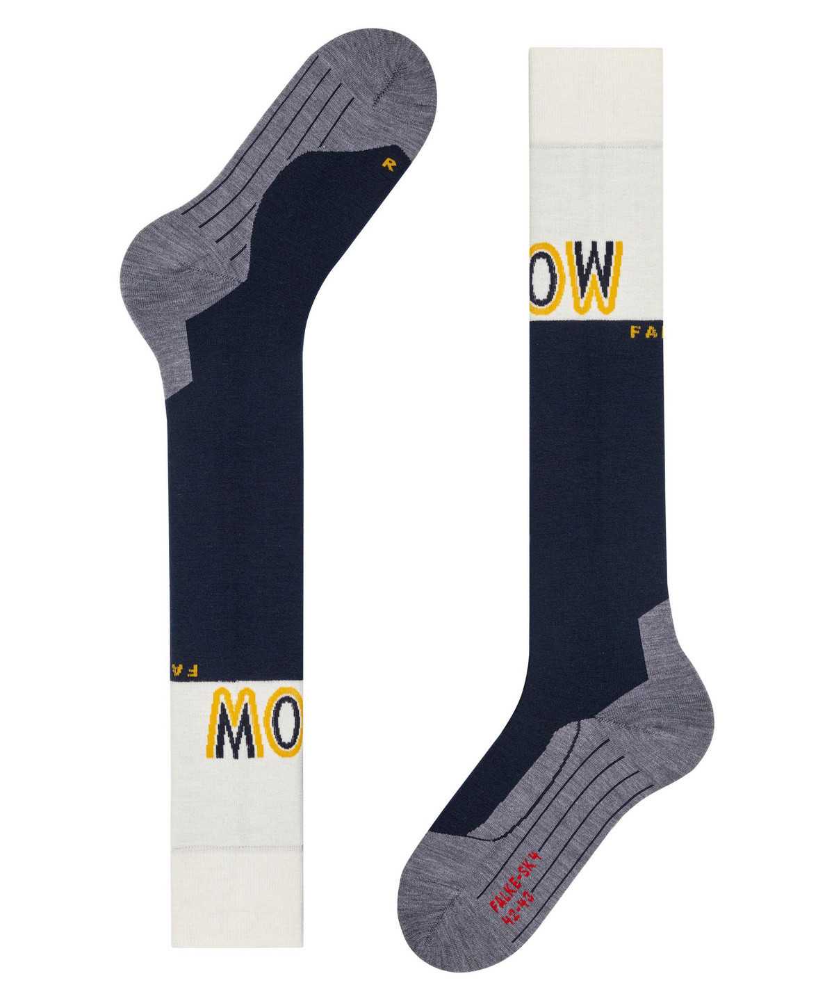 Falke SK4 Advanced Skiing Knee-high Socks Zokni Férfi Kék | KQAW-36254