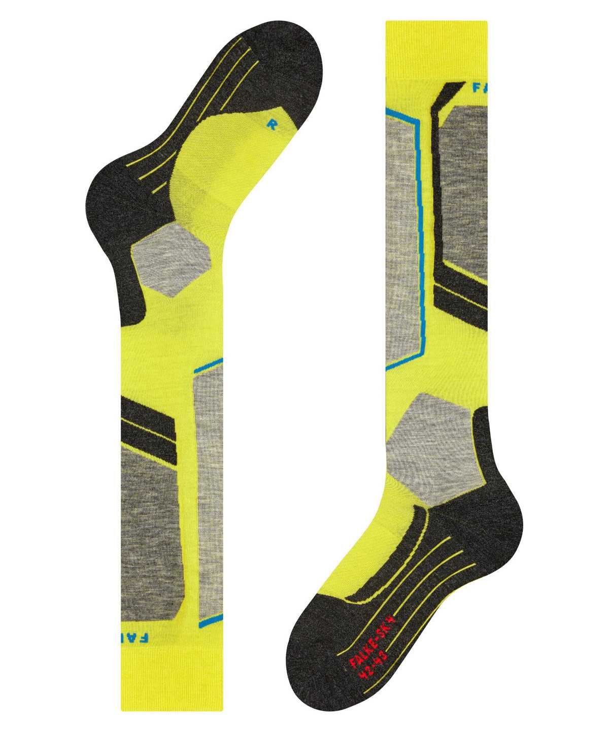 Falke SK4 Advanced Skiing Knee-high Socks Zokni Férfi Sárga | ORCE-09652