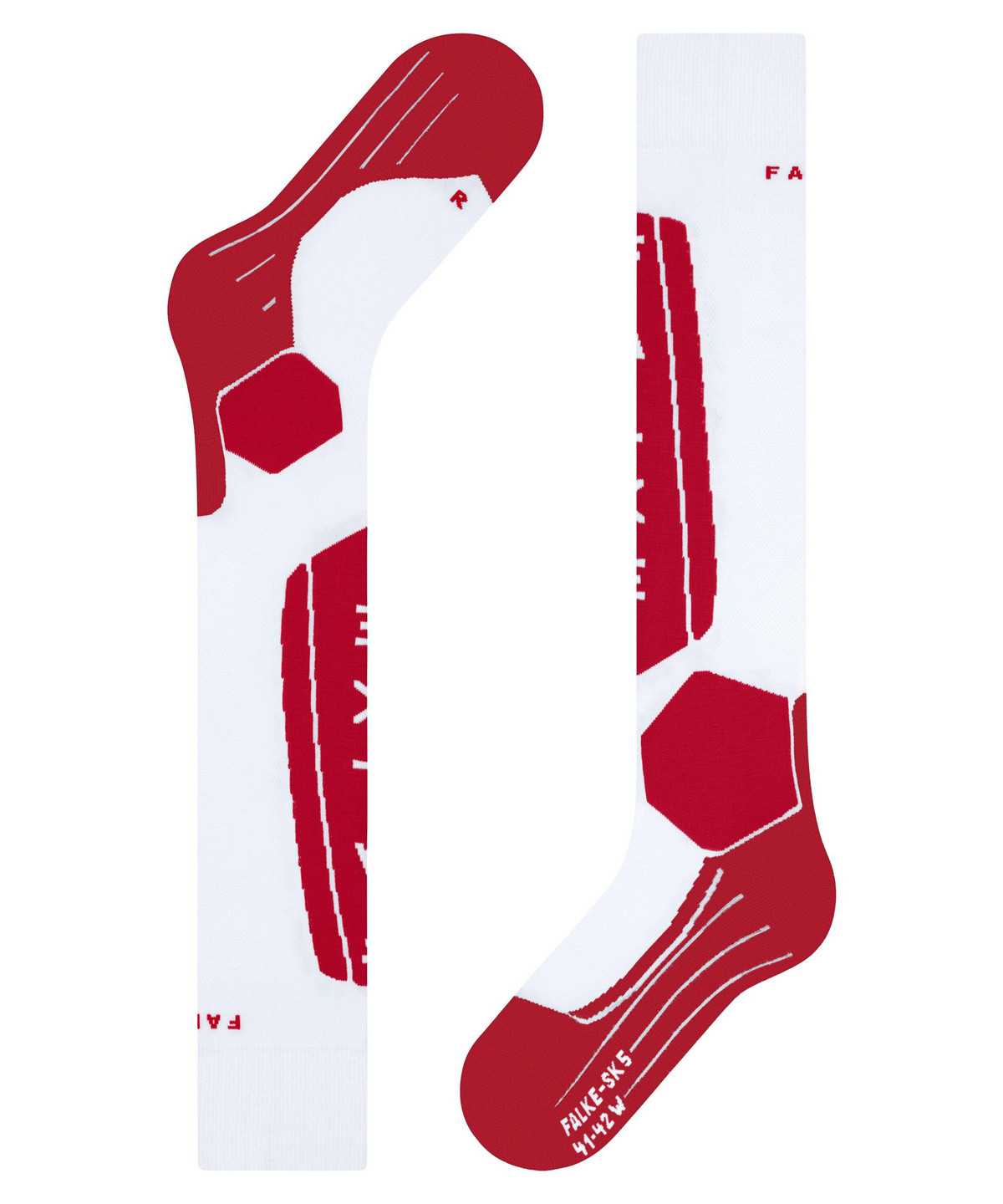 Falke SK5 Expert Skiing Knee-high Socks Sports Socks Női Fehér | LRFV-09124