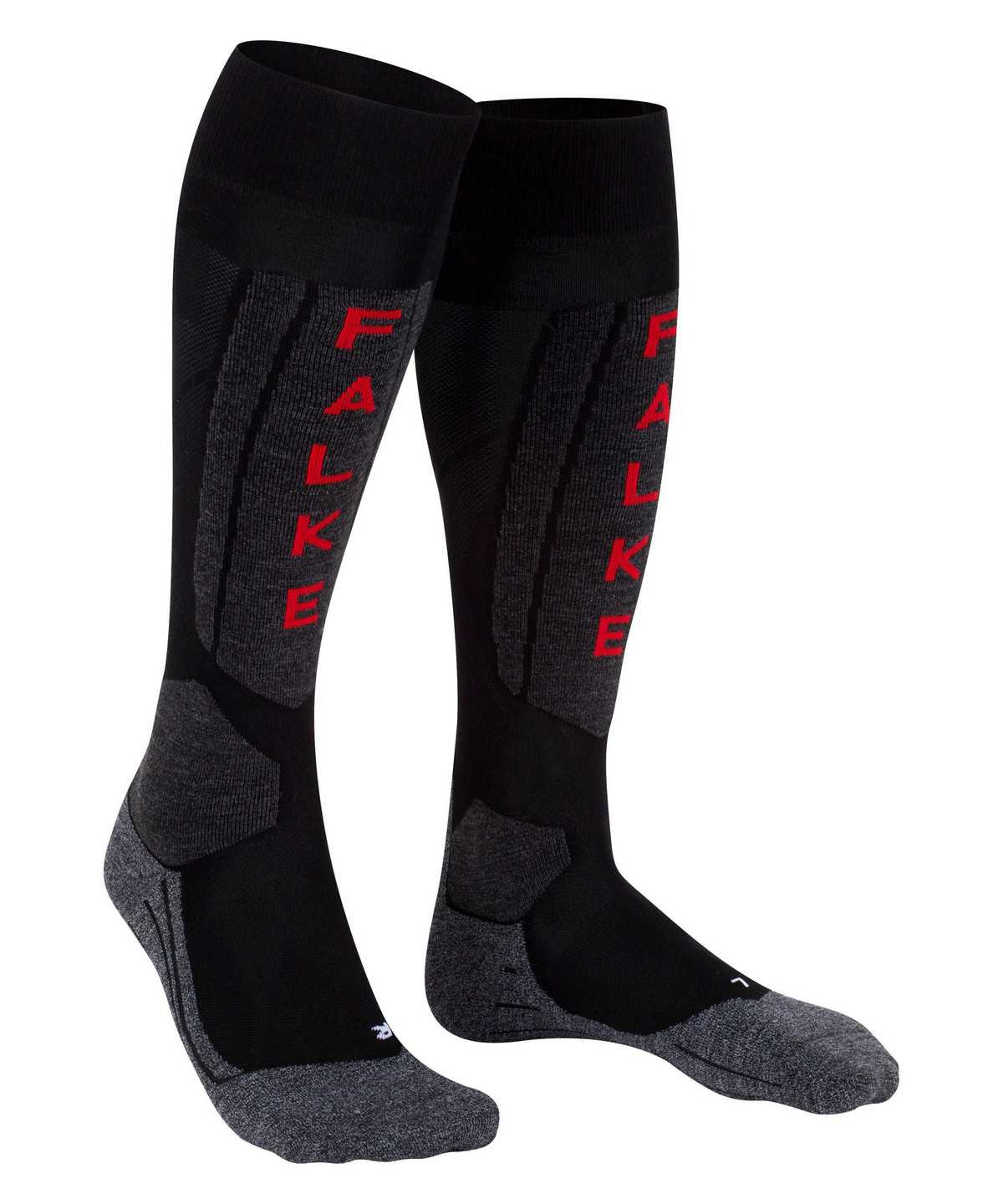 Falke SK5 Expert Skiing Knee-high Socks Sports Socks Női Fekete | ENVS-39485