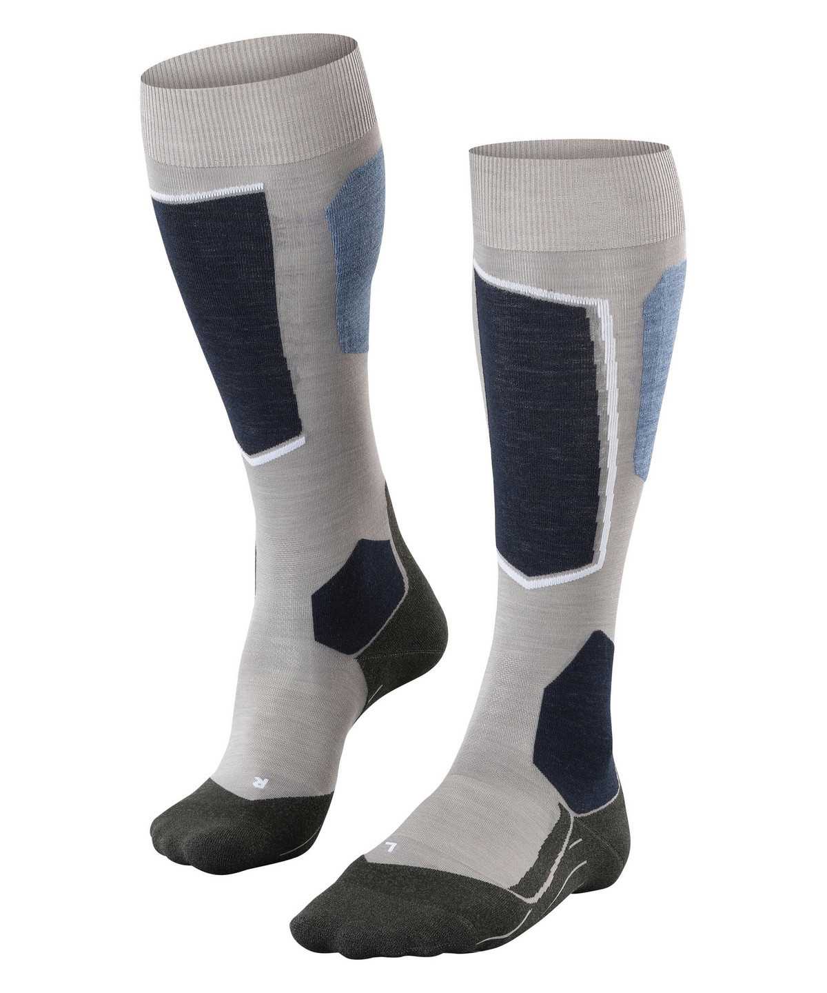 Falke SK6 Pro Skiing Knee-high Socks Sports Socks Női Szürke | VFRC-01924