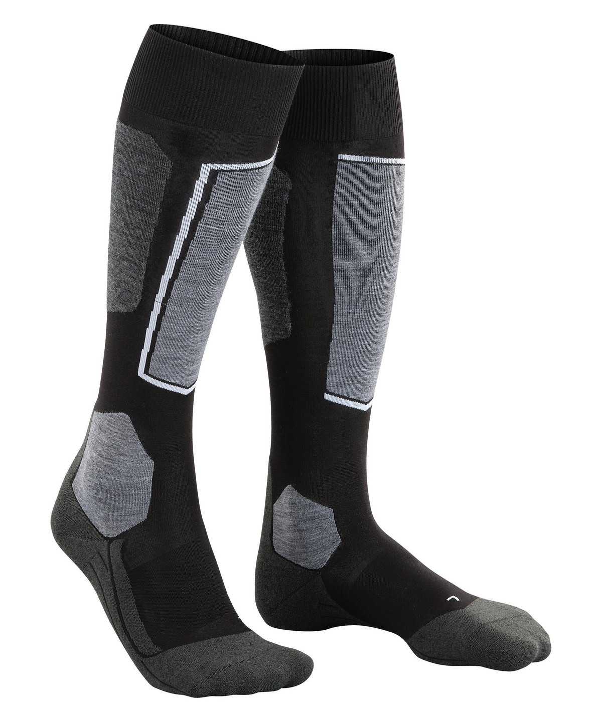 Falke SK6 Pro Skiing Knee-high Socks Zokni Férfi Fekete | DQKL-65984