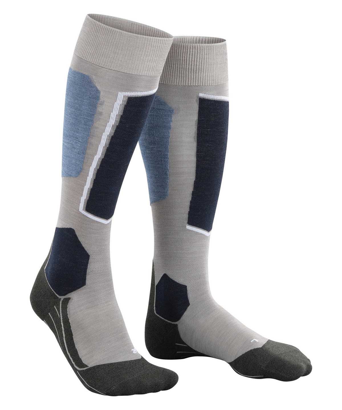 Falke SK6 Pro Skiing Knee-high Socks Zokni Férfi Szürke | UNSG-02735