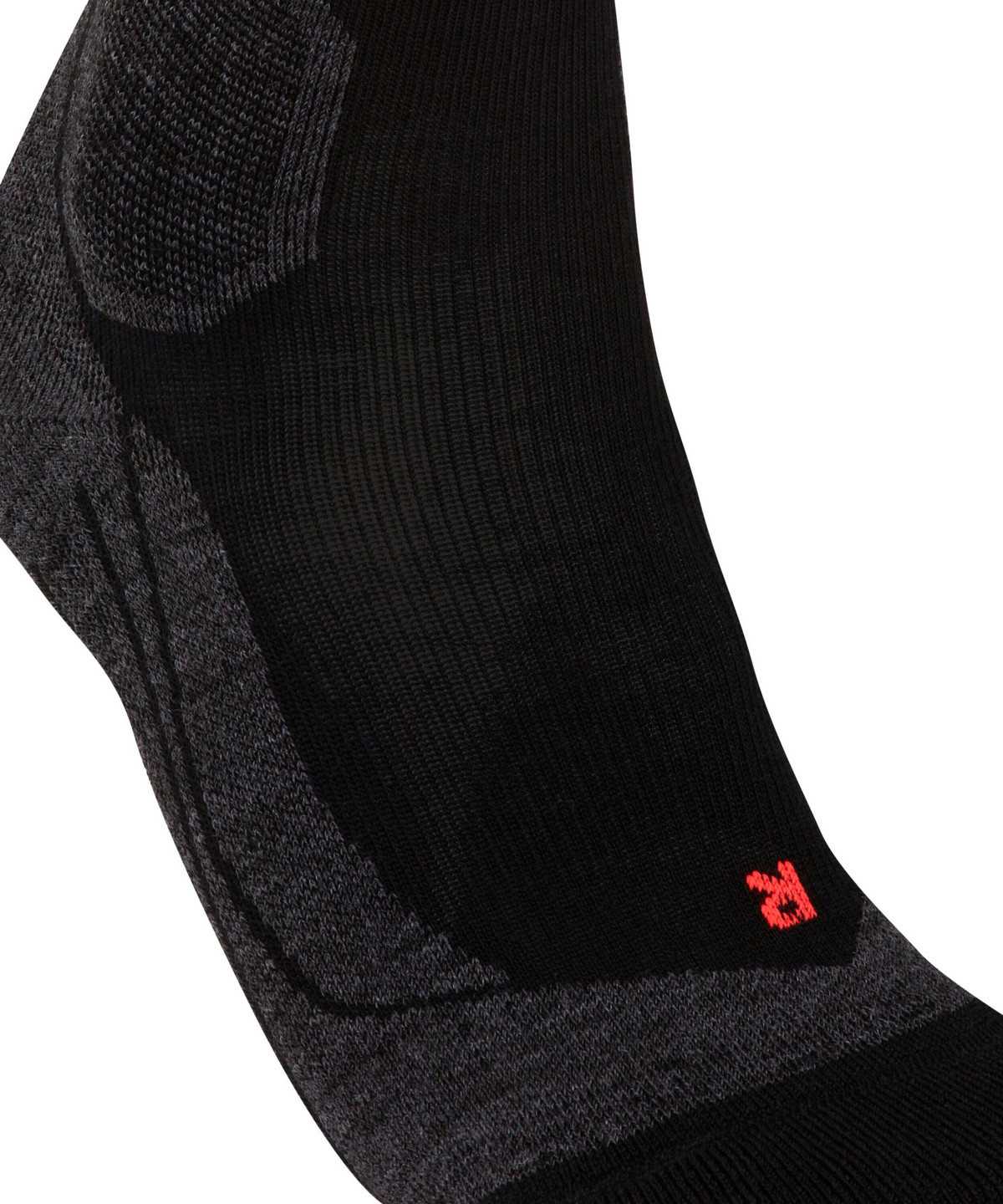 Falke SK Compression Wool Skiing Knee-high Socks Sports Socks Női Fekete | XZRK-32798