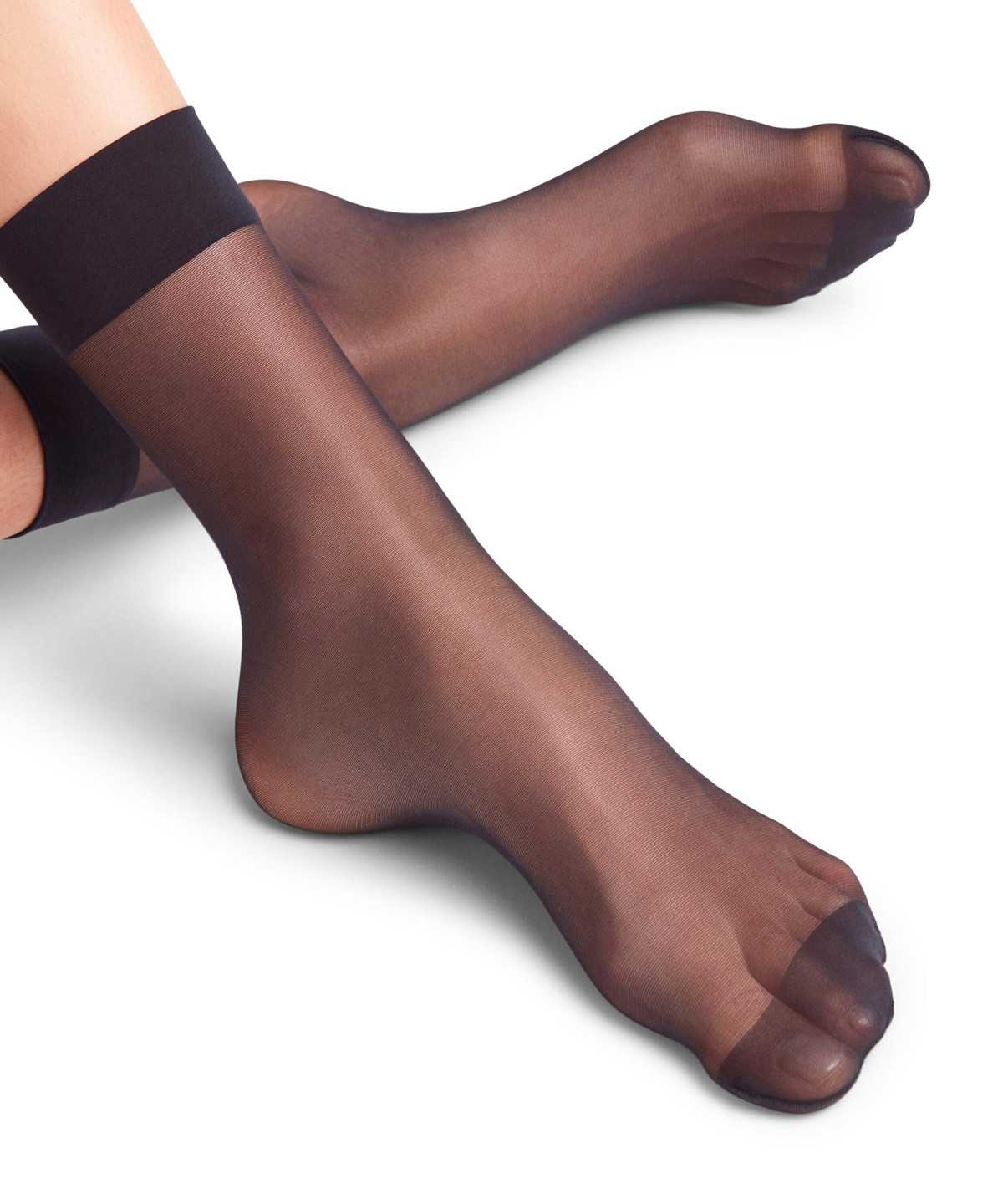 Falke Seidenglatt 15 DEN Ankle socks Zokni Női Kék | DSMH-35690