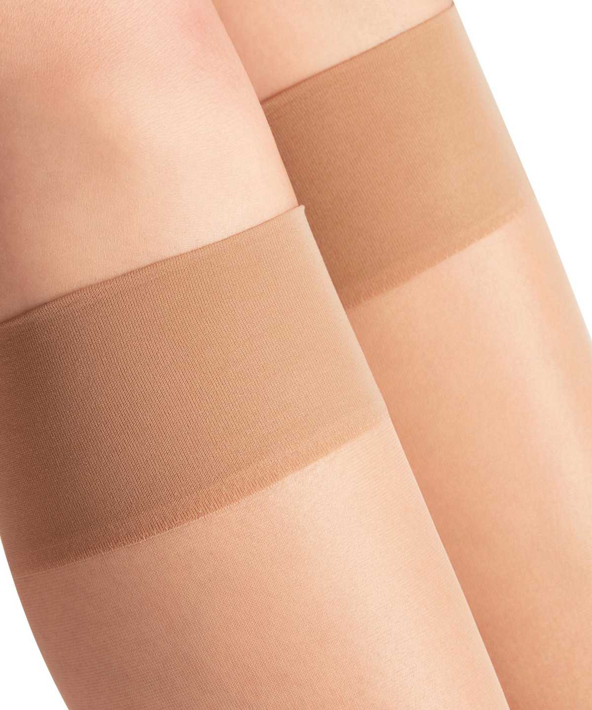 Falke Seidenglatt 15 DEN Knee-high Socks Zokni Női Bézs | UJEY-31468