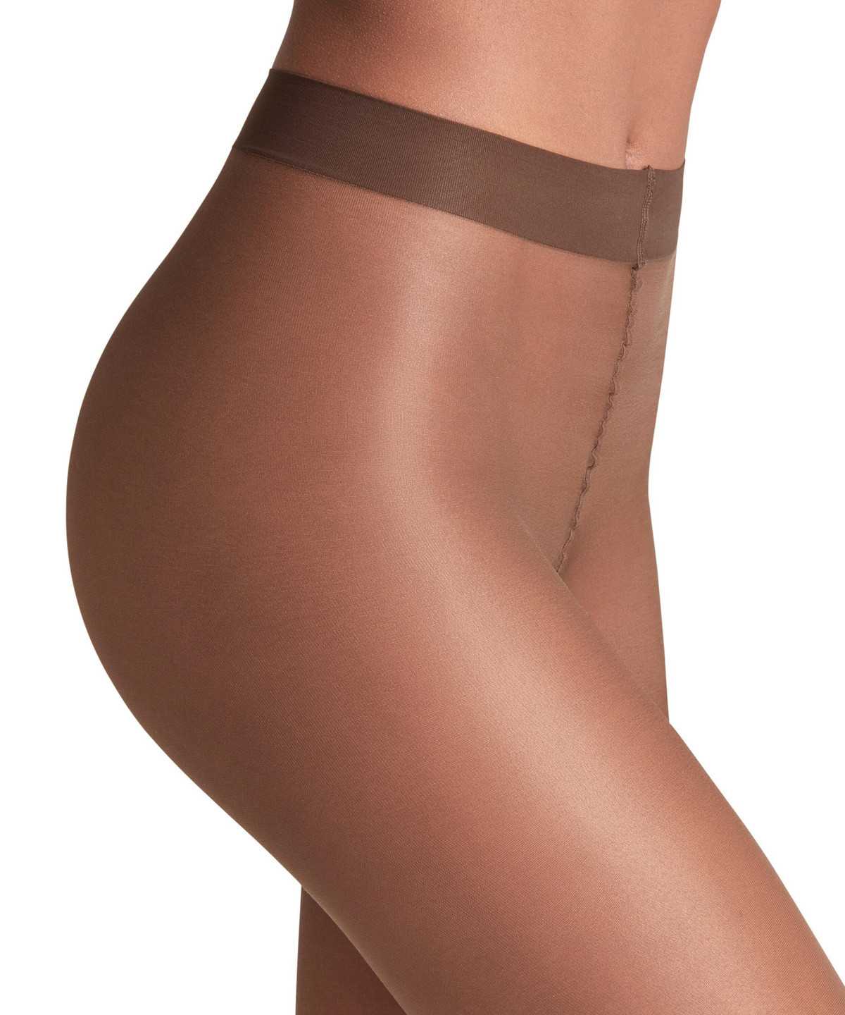 Falke Seidenglatt 15 DEN Tights Tights Női Barna | MTKG-92186