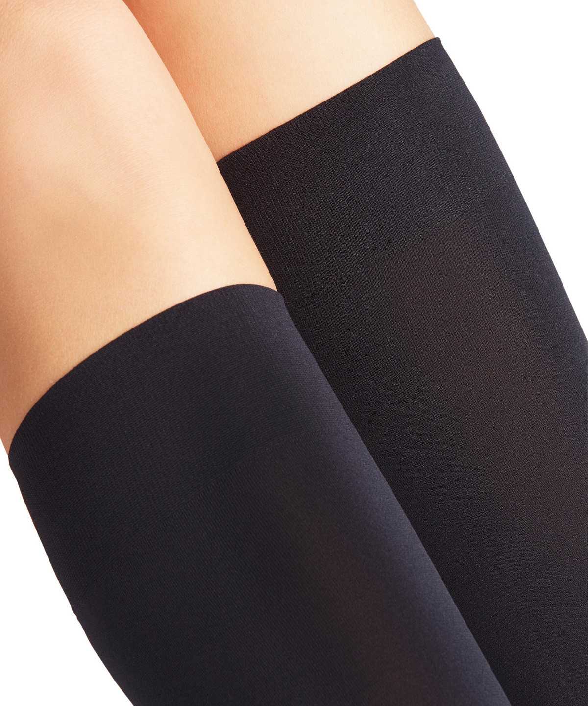 Falke Seidenglatt 40 DEN Knee-high Socks Zokni Női Kék | KSGJ-85407