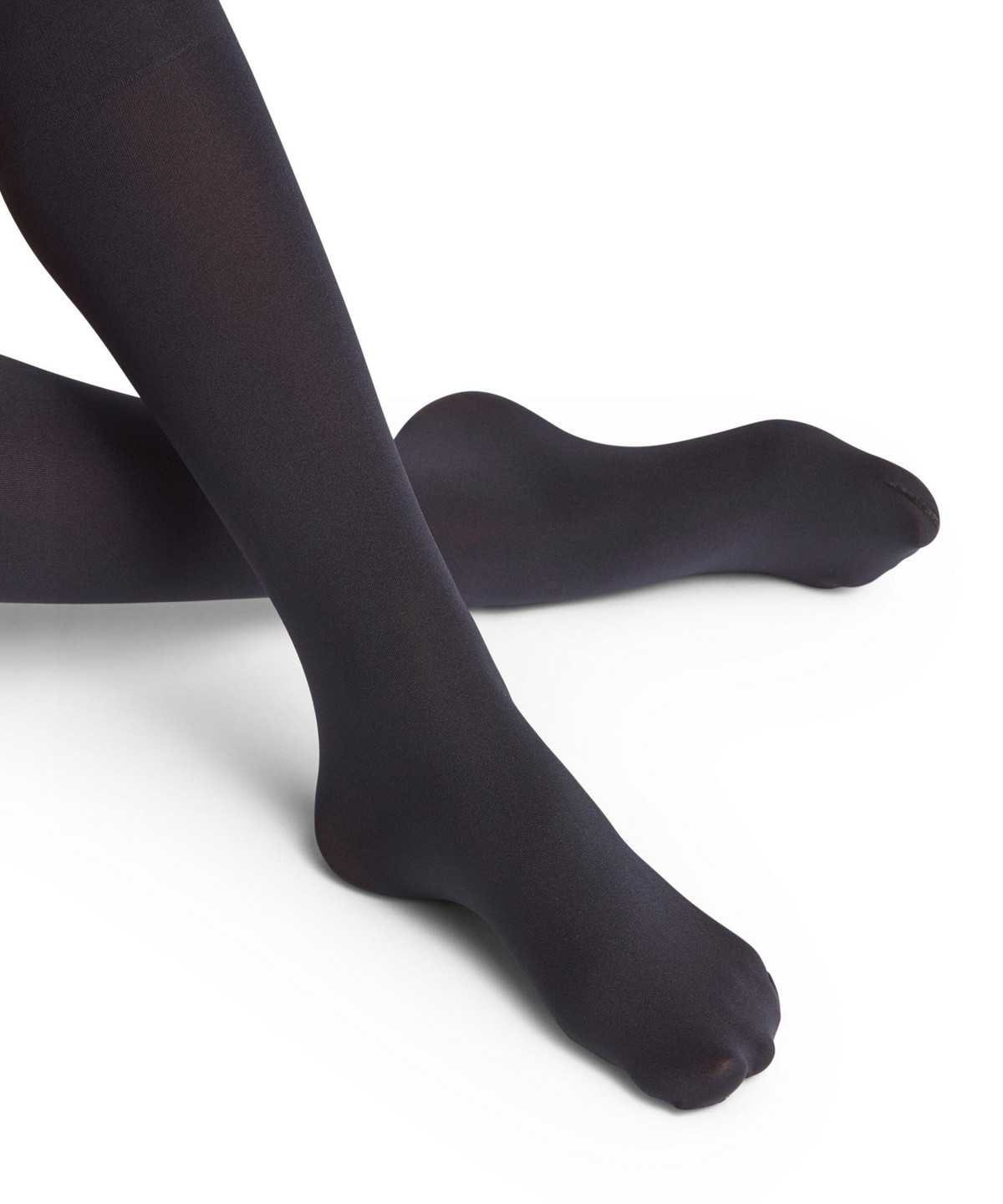 Falke Seidenglatt 40 DEN Knee-high Socks Zokni Női Kék | KSGJ-85407