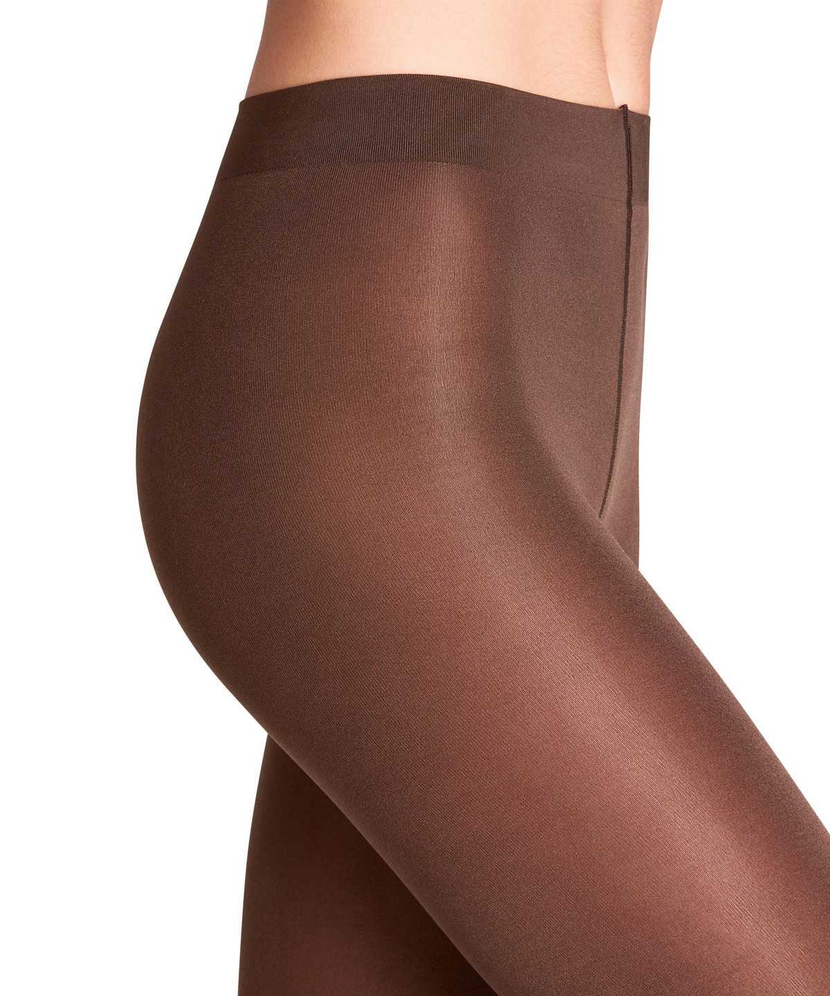 Falke Seidenglatt 80 DEN Tights Tights Női Barna | RHPM-18509