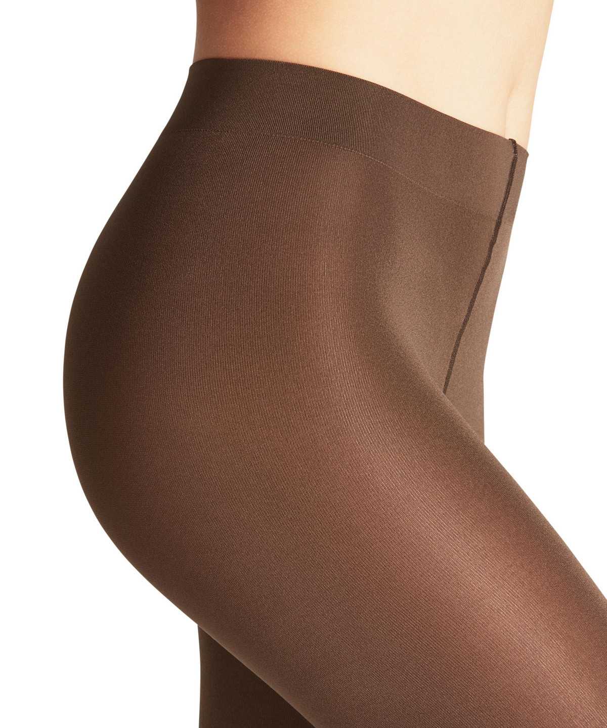 Falke Seidenglatt 80 DEN Tights Tights Női Barna | ZYUG-07316