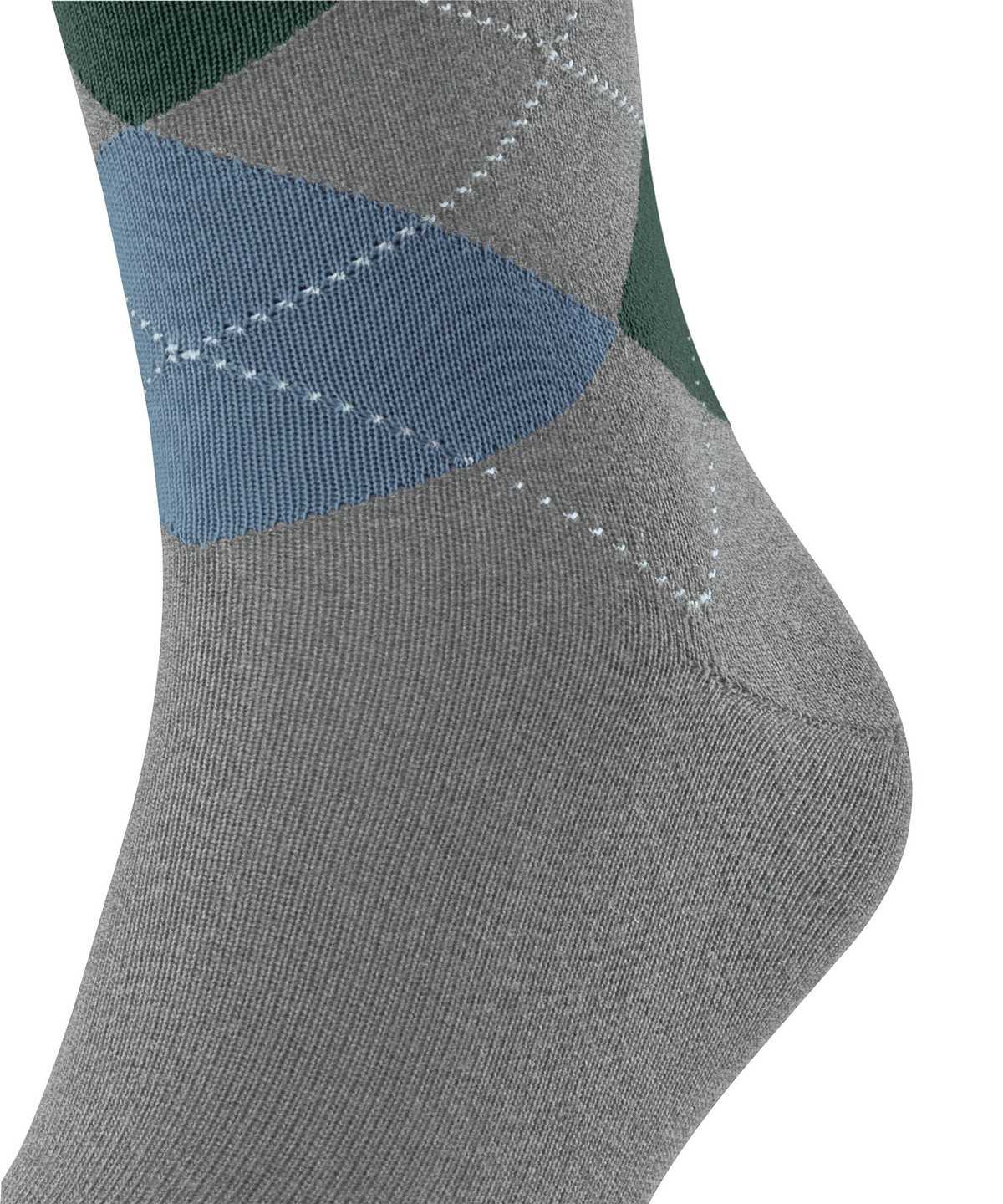 Falke Sensitive Argyle Socks Zokni Férfi Szürke | GTPH-63098