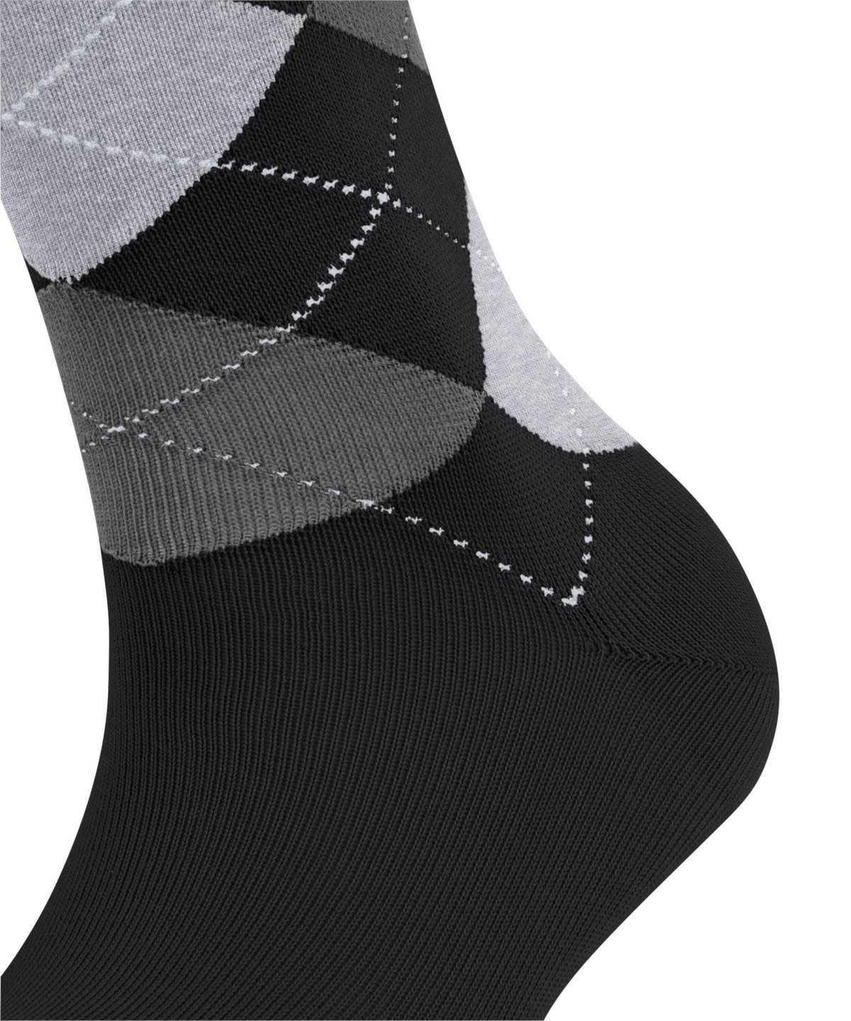 Falke Sensitive Argyle Socks Zokni Női Fekete | VJIM-03175