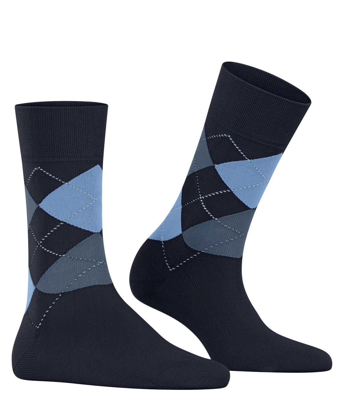 Falke Sensitive Argyle Socks Zokni Női Kék | AEND-30829