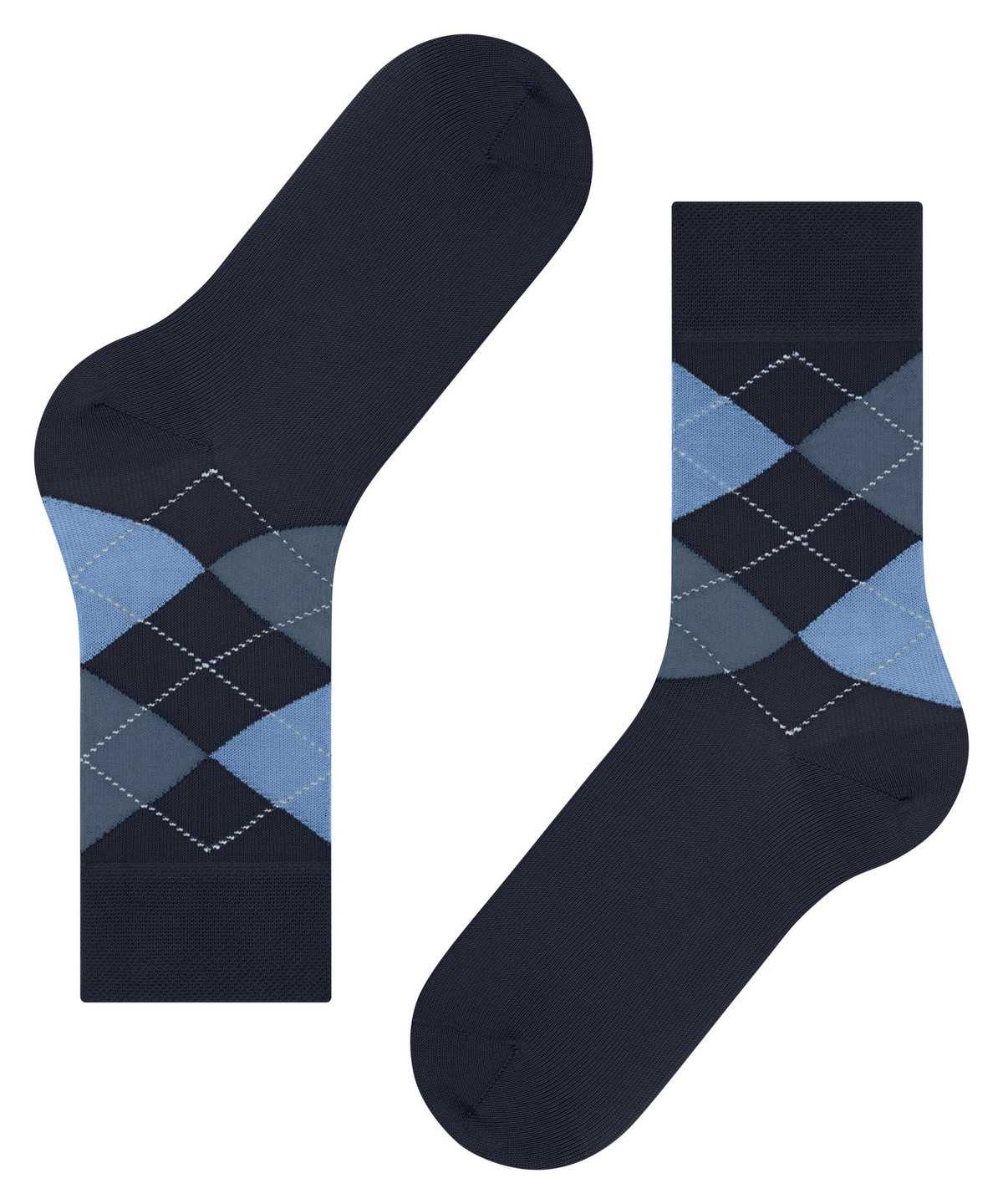 Falke Sensitive Argyle Socks Zokni Női Kék | AEND-30829