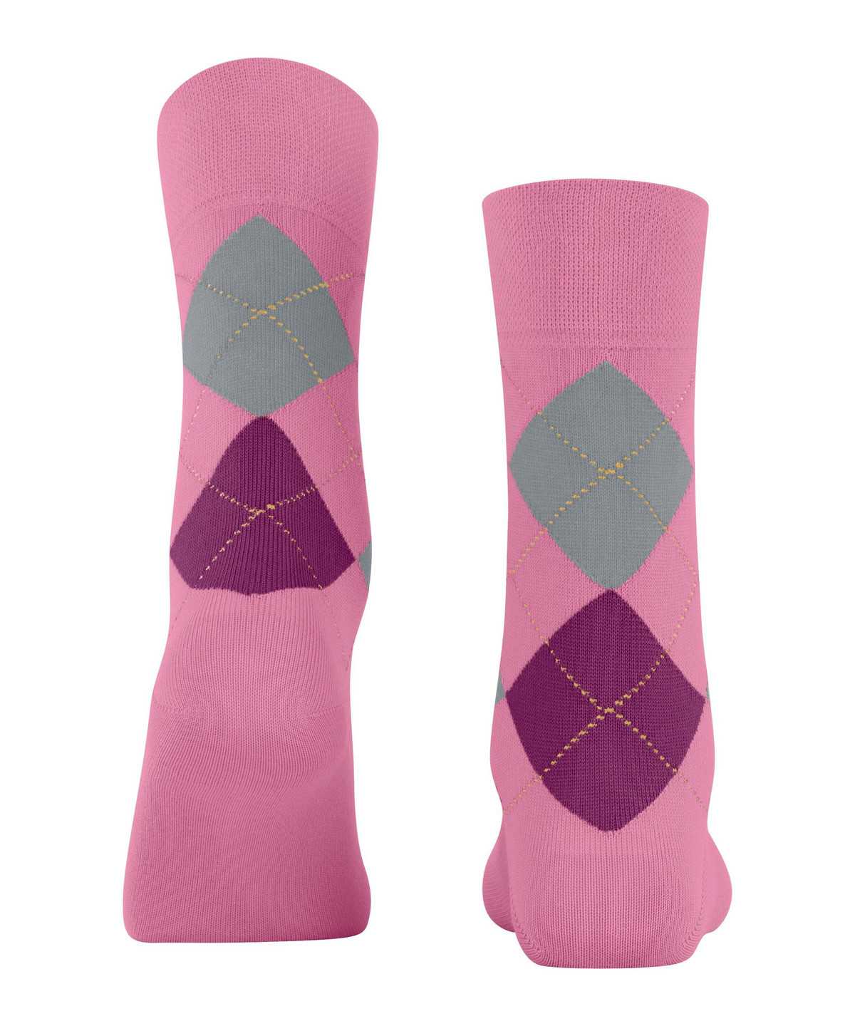 Falke Sensitive Argyle Socks Zokni Női Piros | ZWNQ-43825