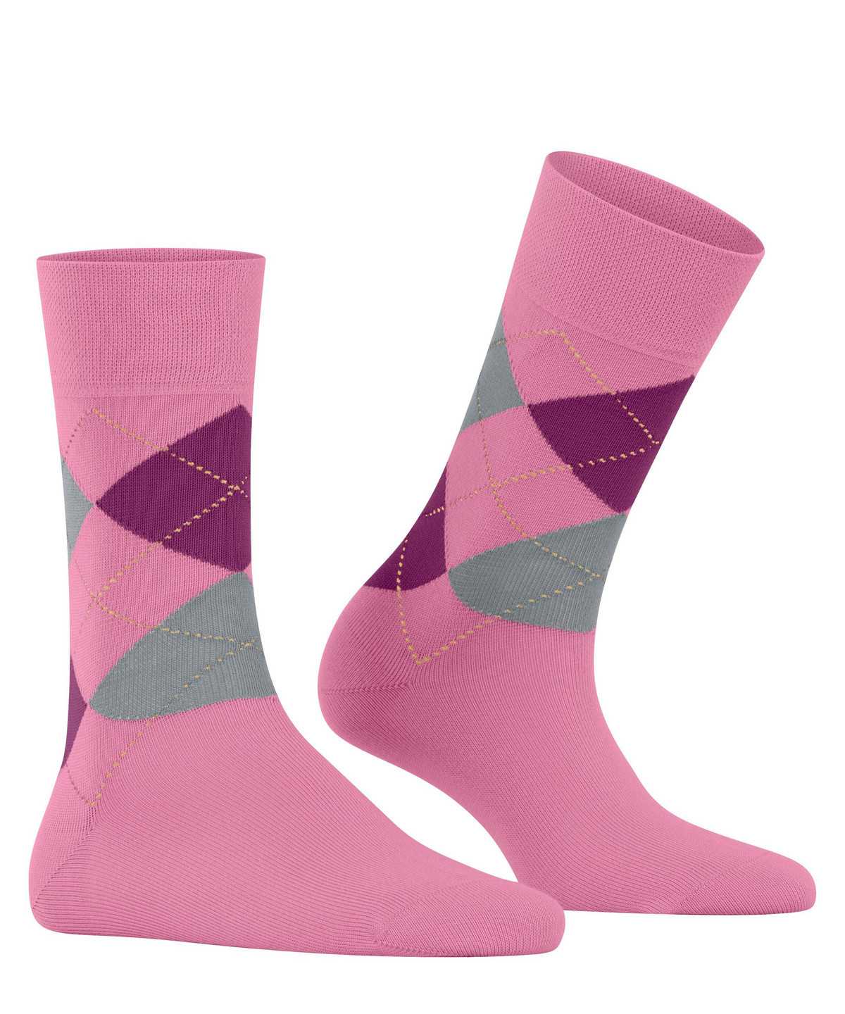 Falke Sensitive Argyle Socks Zokni Női Piros | ZWNQ-43825