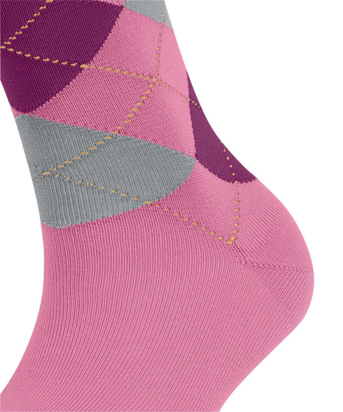 Falke Sensitive Argyle Socks Zokni Női Piros | ZWNQ-43825