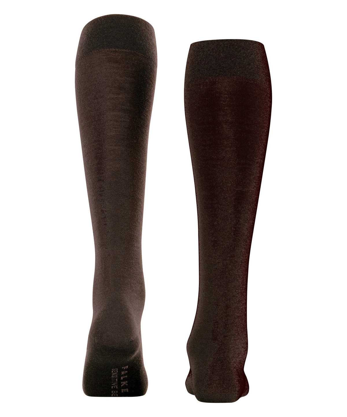 Falke Sensitive Berlin Knee-high Socks Zokni Női Fekete | YFKV-68235