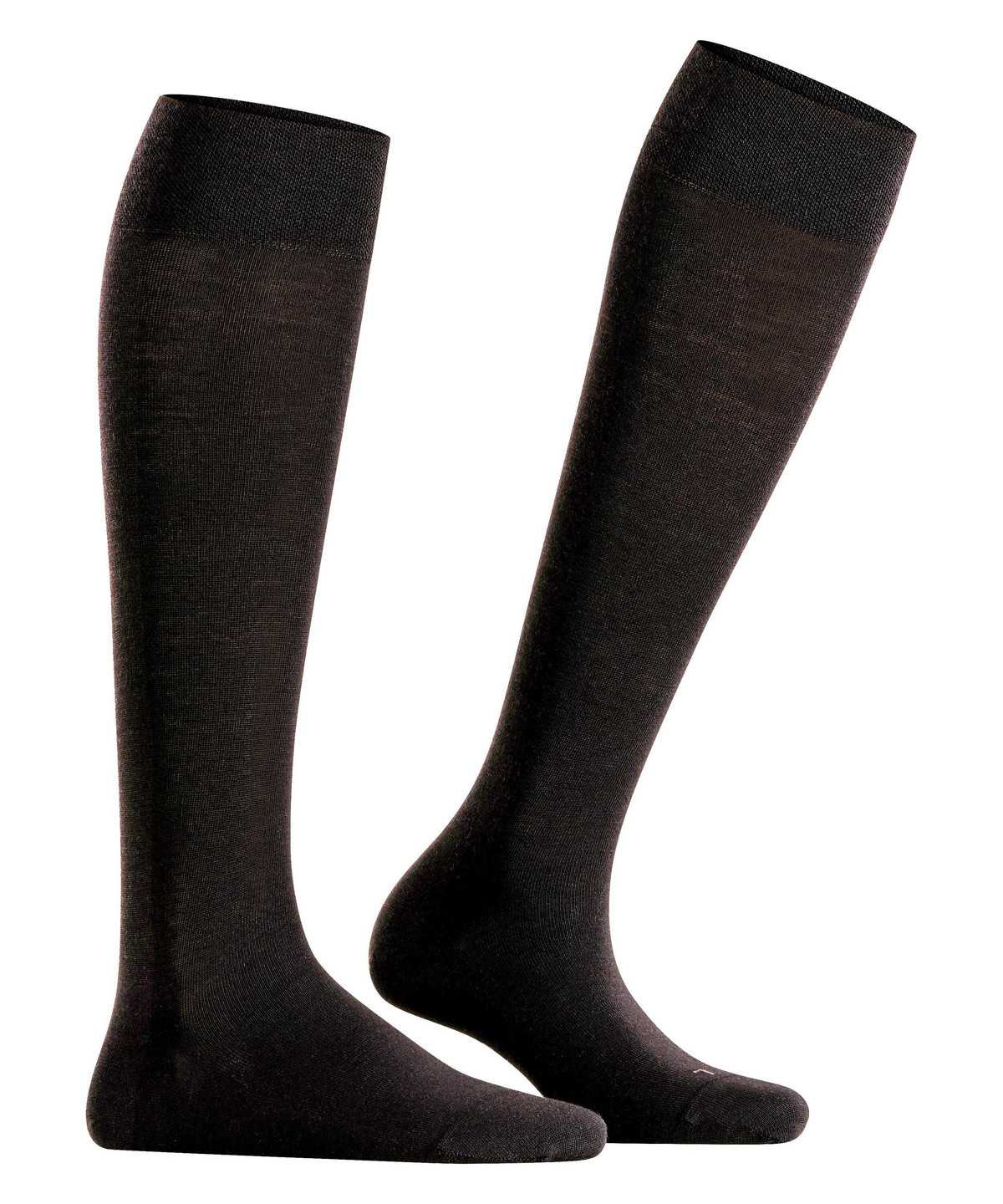 Falke Sensitive Berlin Knee-high Socks Zokni Női Fekete | YFKV-68235