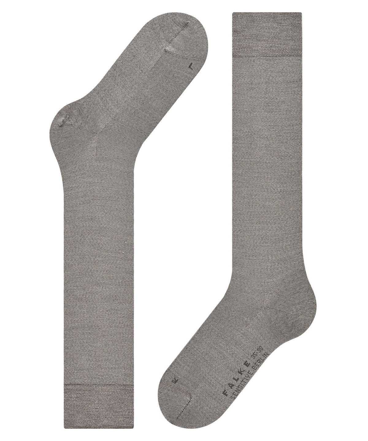 Falke Sensitive Berlin Knee-high Socks Zokni Női Szürke | MOAF-54026