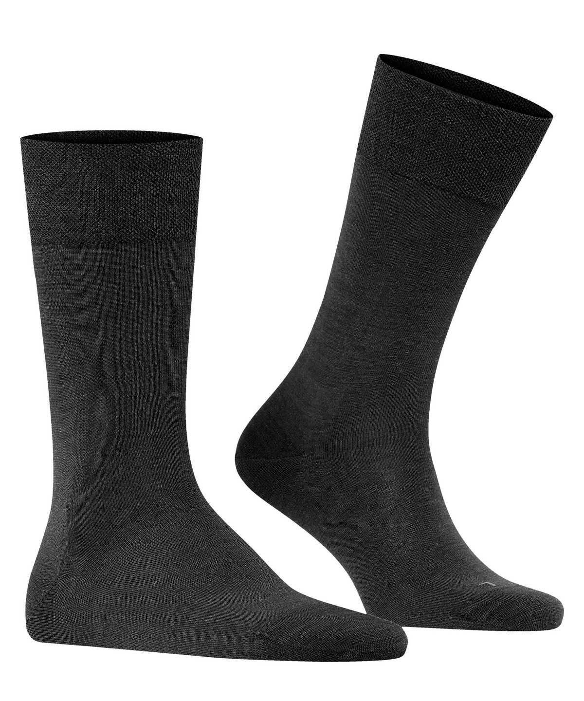 Falke Sensitive Berlin Socks Zokni Férfi Fekete | UYHA-84935