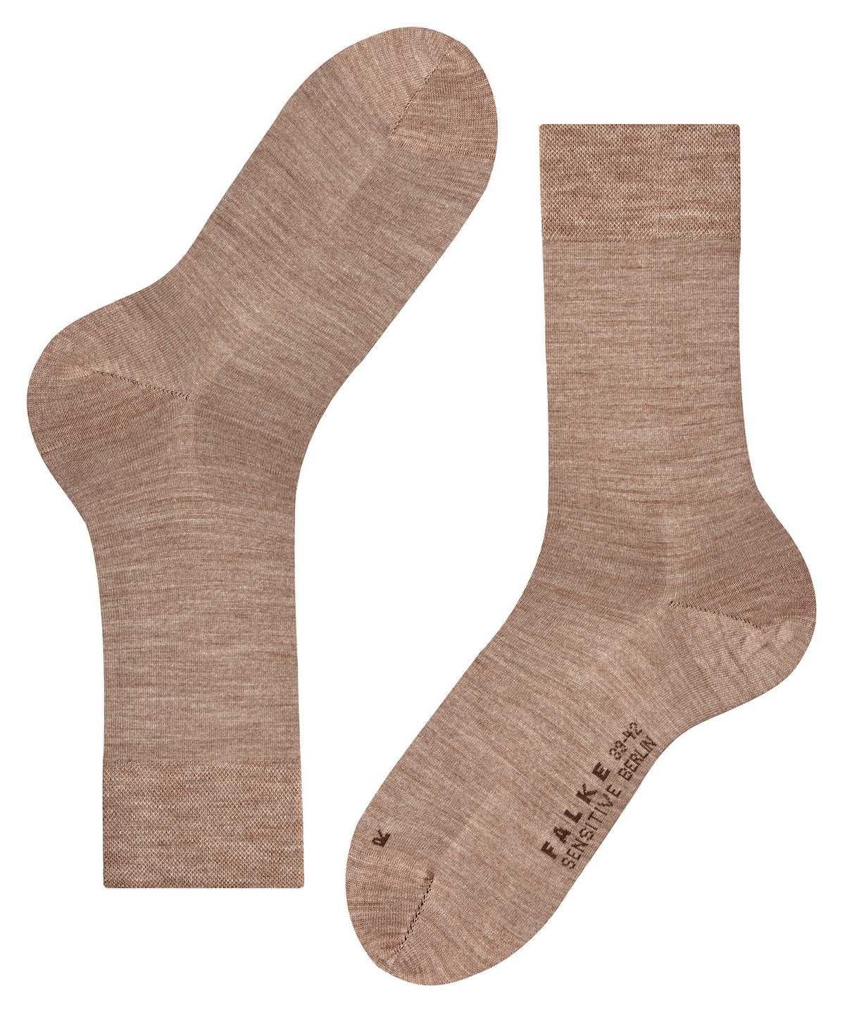 Falke Sensitive Berlin Socks Zokni Férfi Barna | XMRO-39562