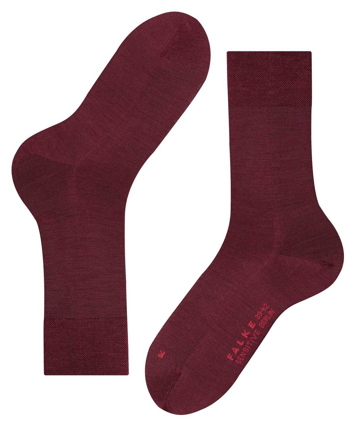 Falke Sensitive Berlin Socks Zokni Férfi Piros | WBYX-72198