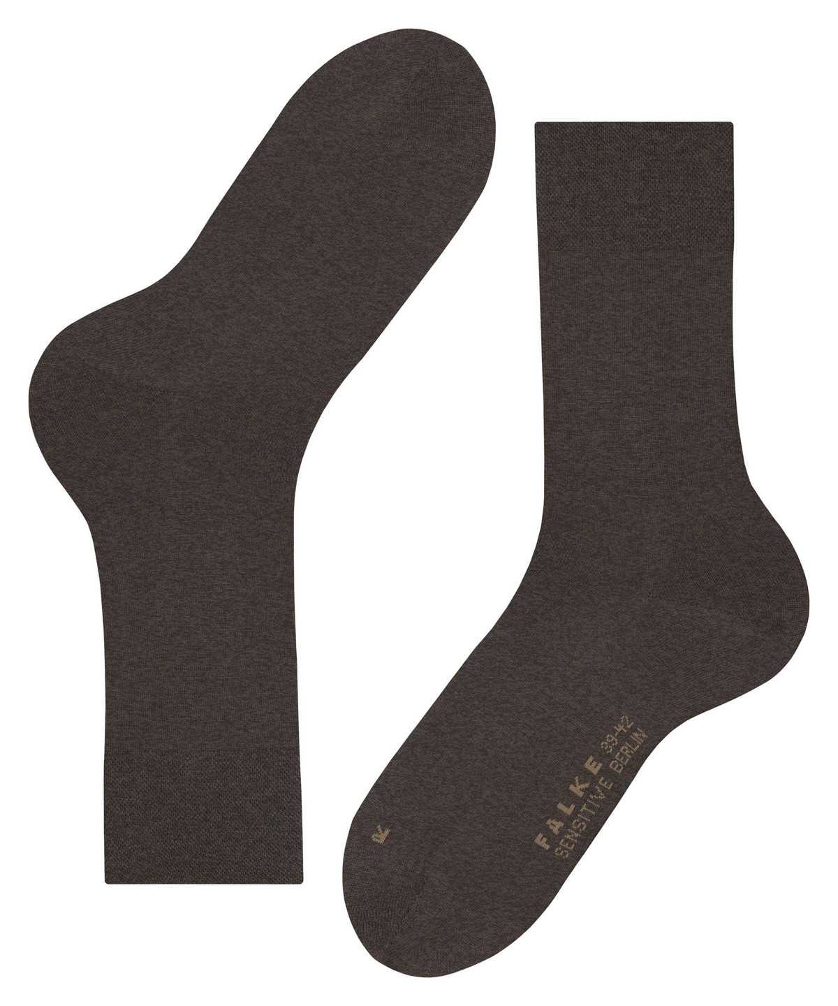 Falke Sensitive Berlin Socks Zokni Férfi Barna | ECYN-10925