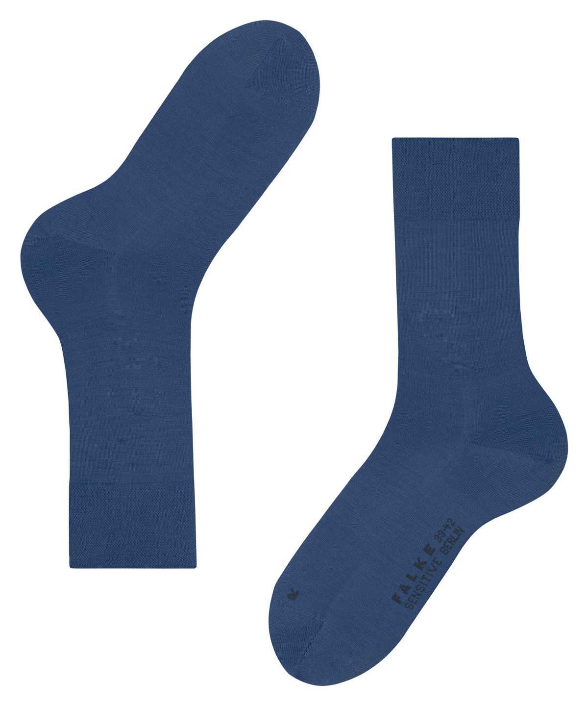 Falke Sensitive Berlin Socks Zokni Férfi Kék | XDST-78015