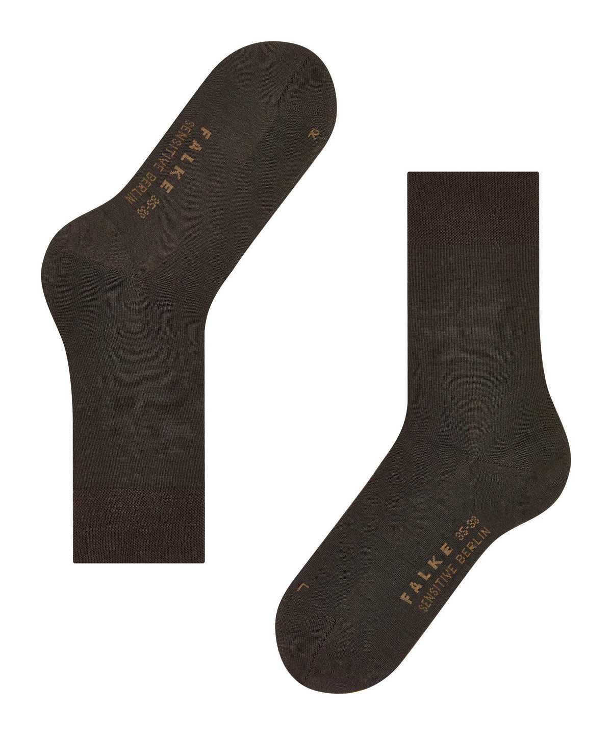 Falke Sensitive Berlin Socks Zokni Női Barna | NWQV-85162